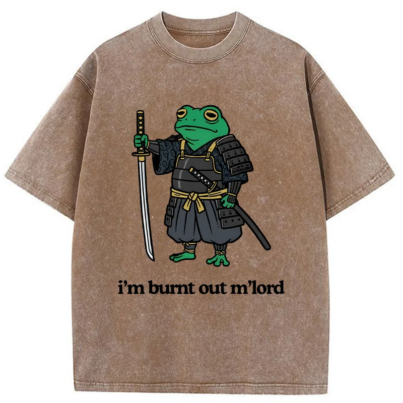 Tired Frog Washed T-Shirt