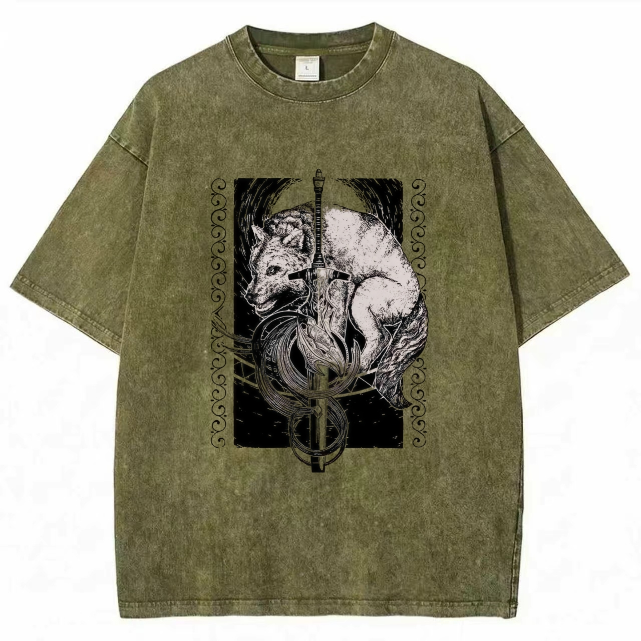 Greywolf Washed T-shirt