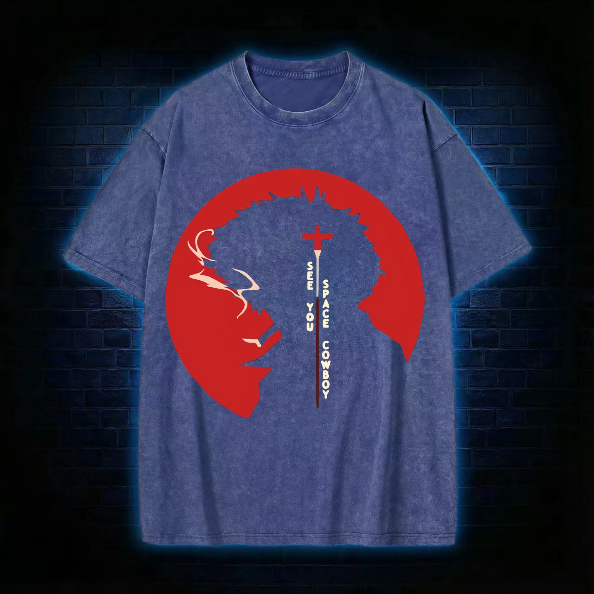 Retro See You Cowboy Washed T-shirt