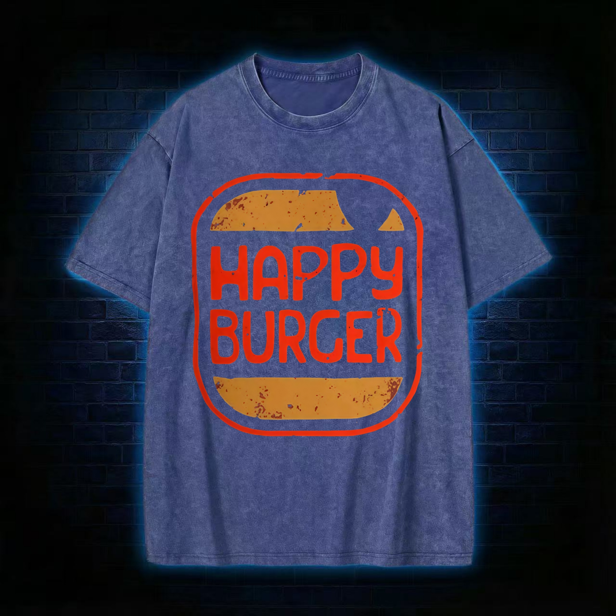 Burger Washed T-shirt