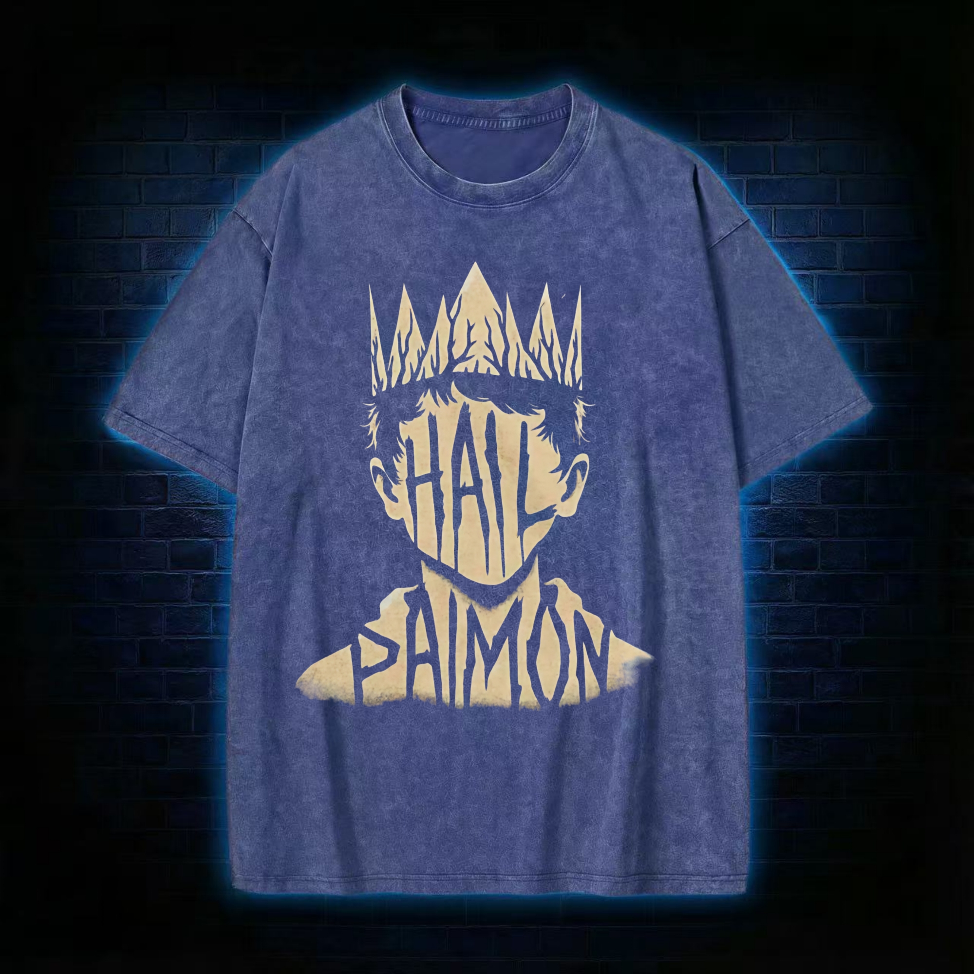 Hail Paimon Washed T-shirt