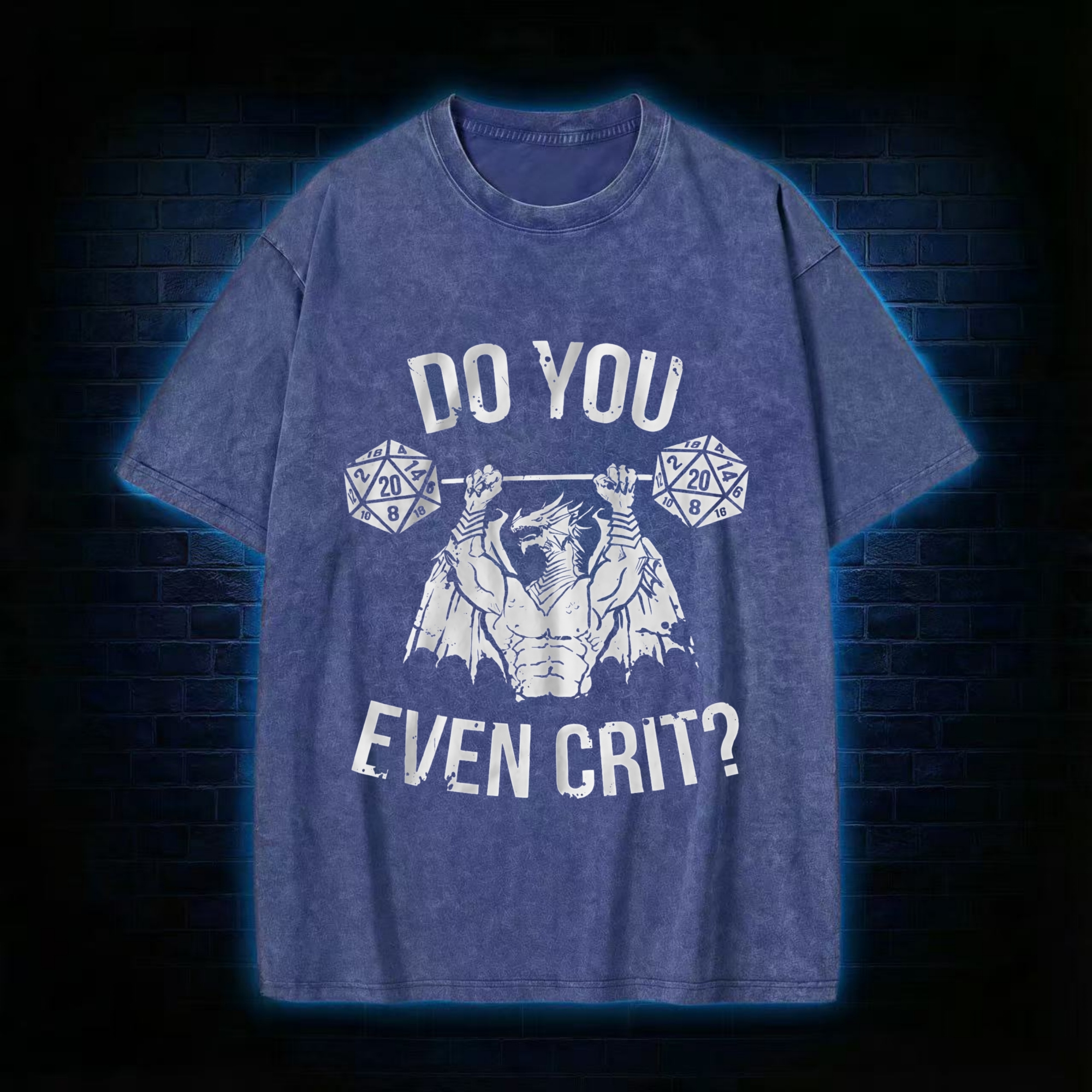 Do You Even Crit Washed T-shirt