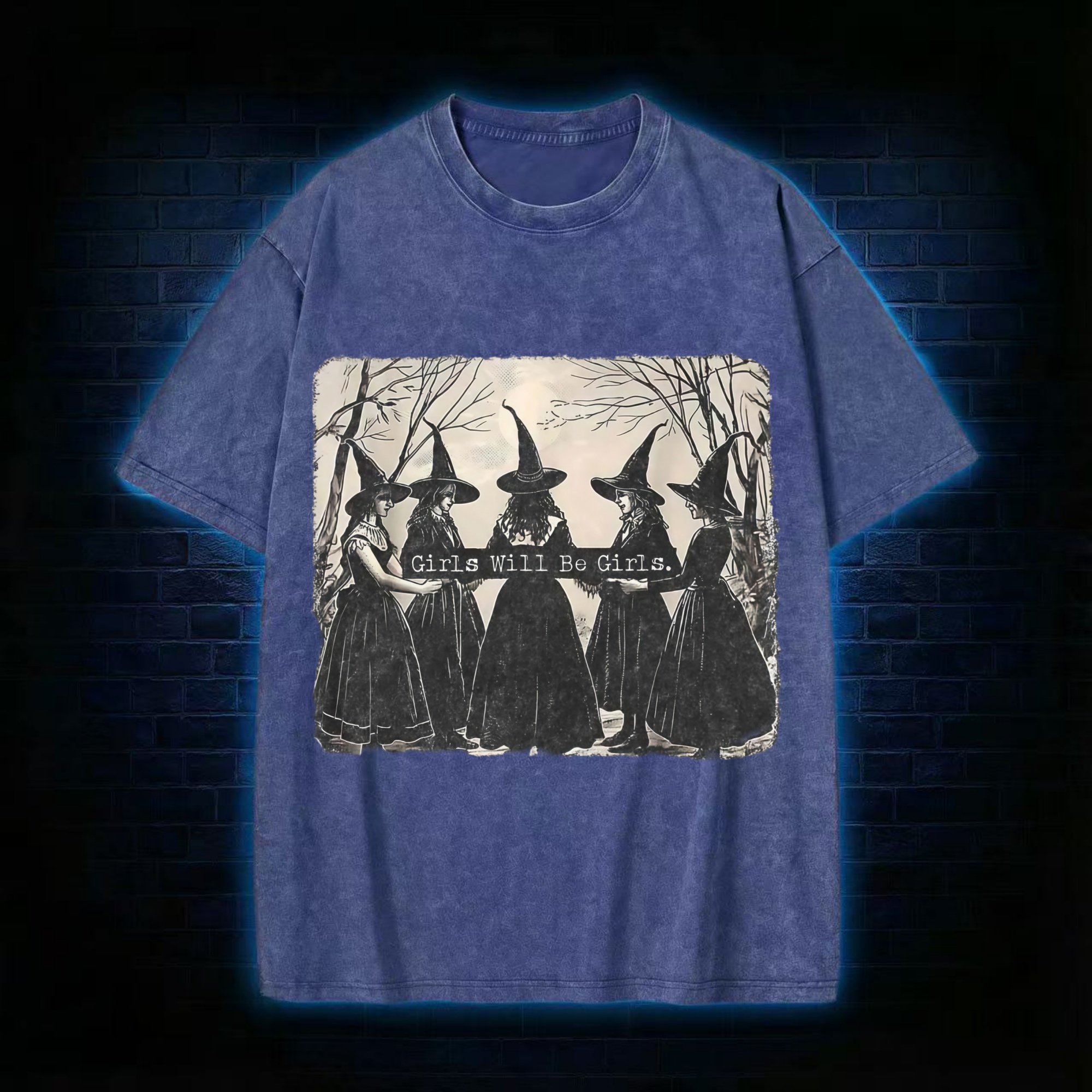 Girl Will Be Girl Washed T-shirt