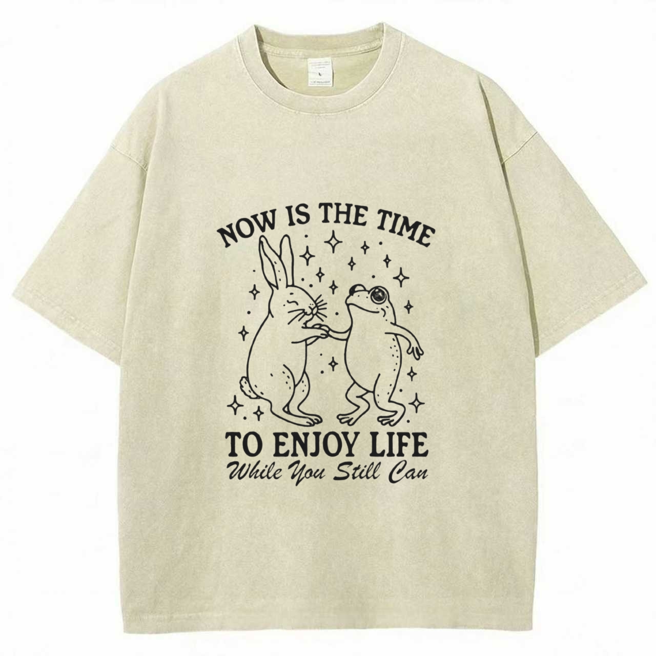 Enjoy Life Now Washed T-shirt