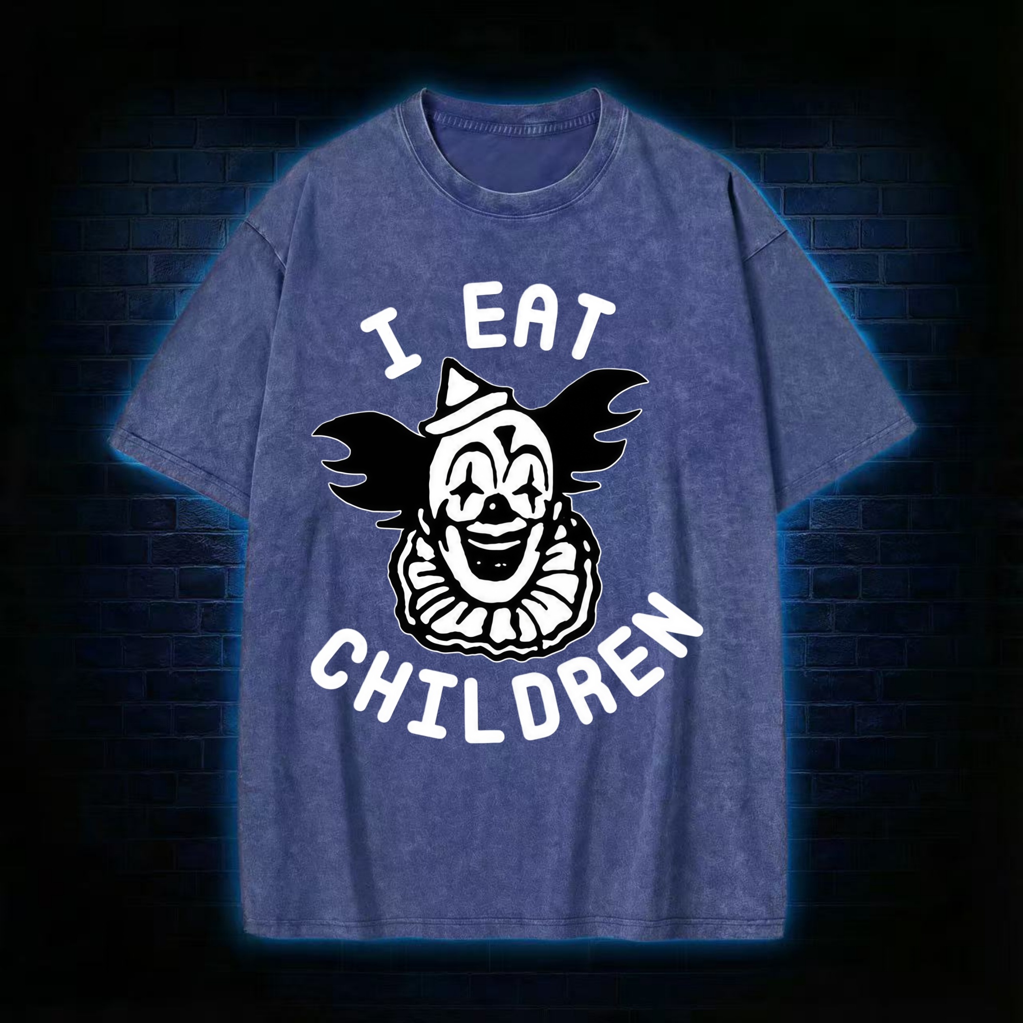 I Eat Children Washed T-shirt