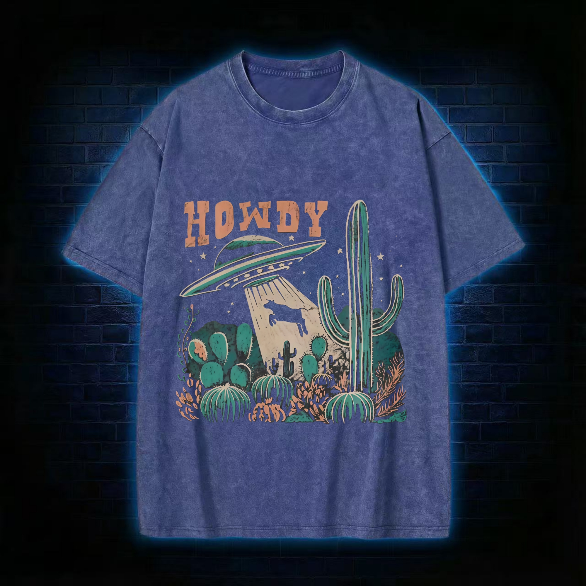 Howdy Washed T-shirt