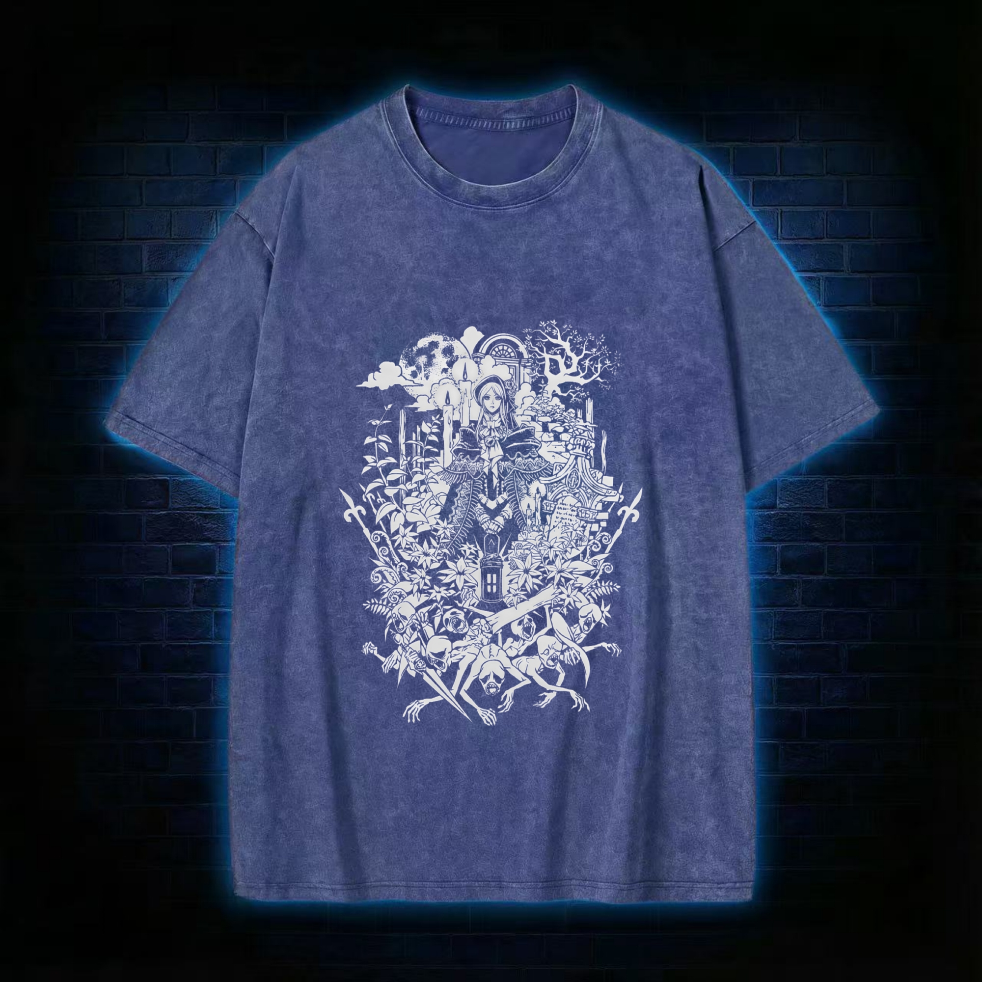 Hello Good Hunter Washed T-shirt