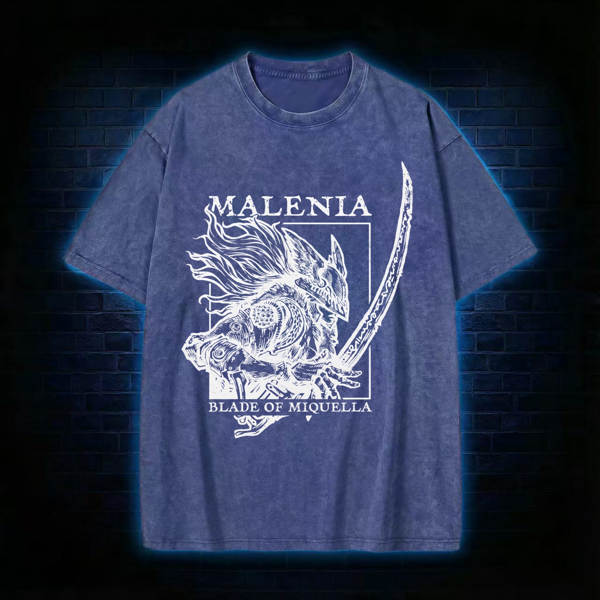 I Have Never Known Defeat Washed T-shirt