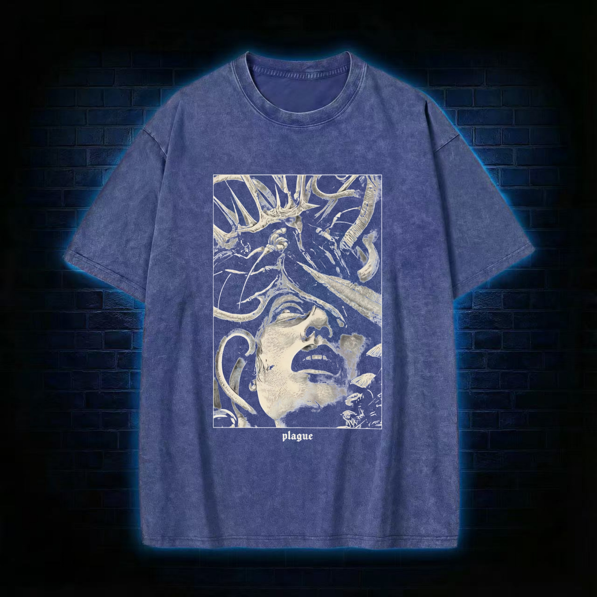 Plauge Washed T-shirt