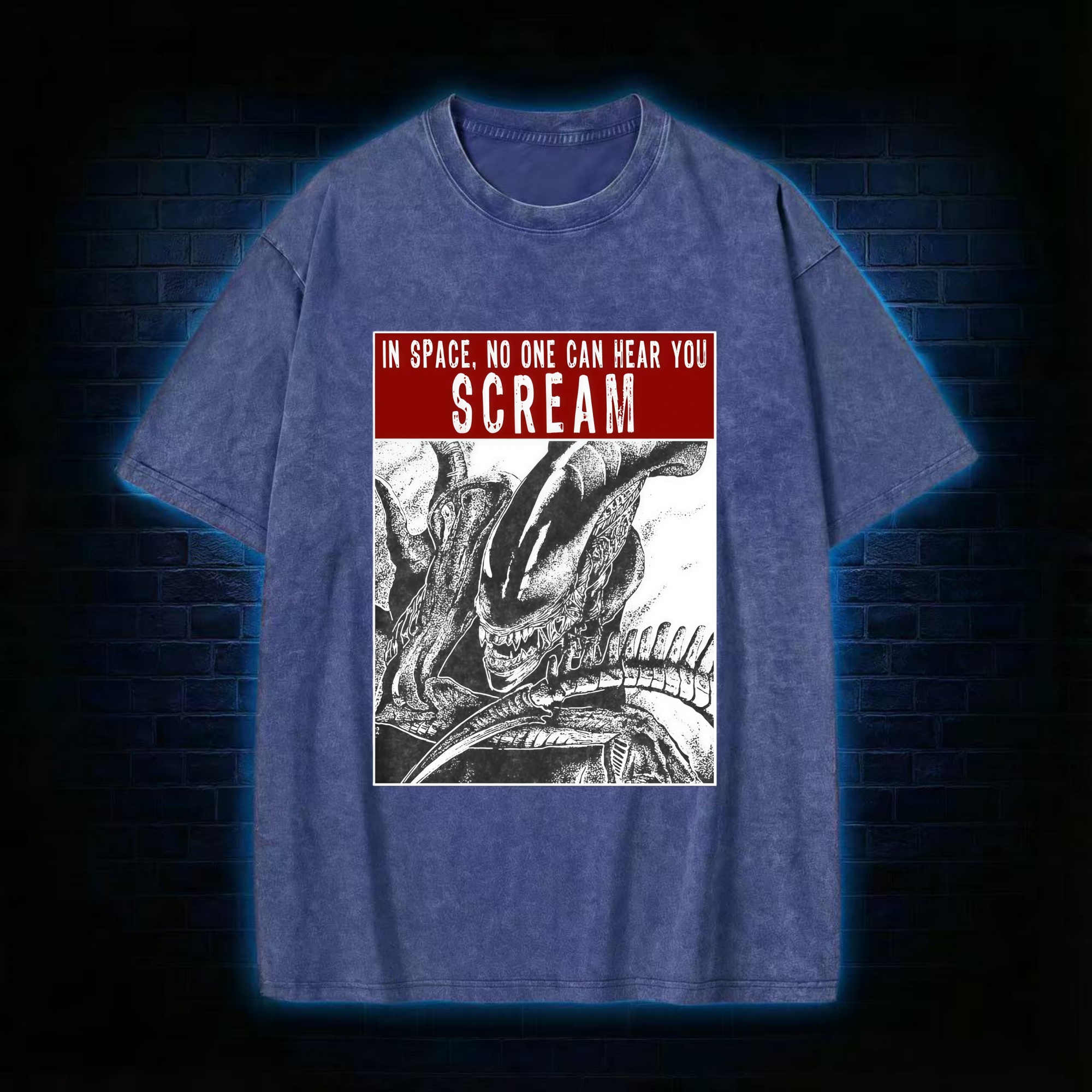 No One Can Hear Your Scream Washed T-shirt