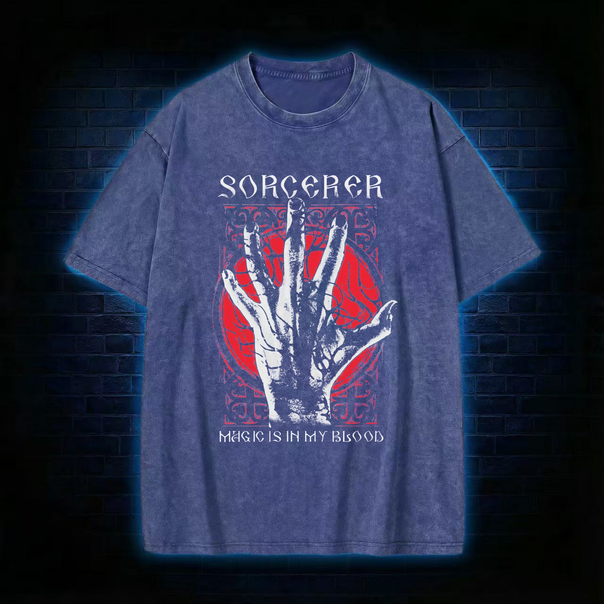 Magic is in My Blood Washed T-shirt