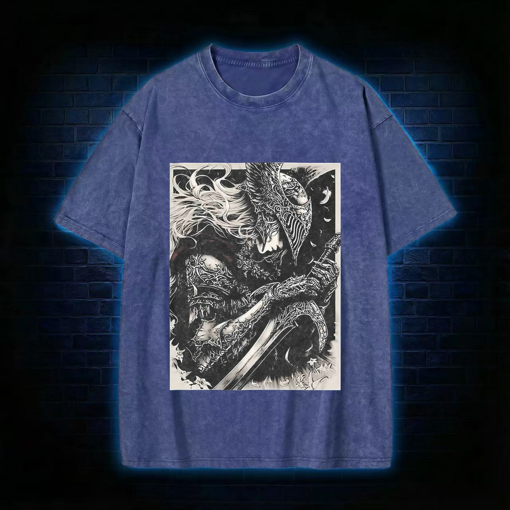 I Have Never Known Defeat Washed T-shirt