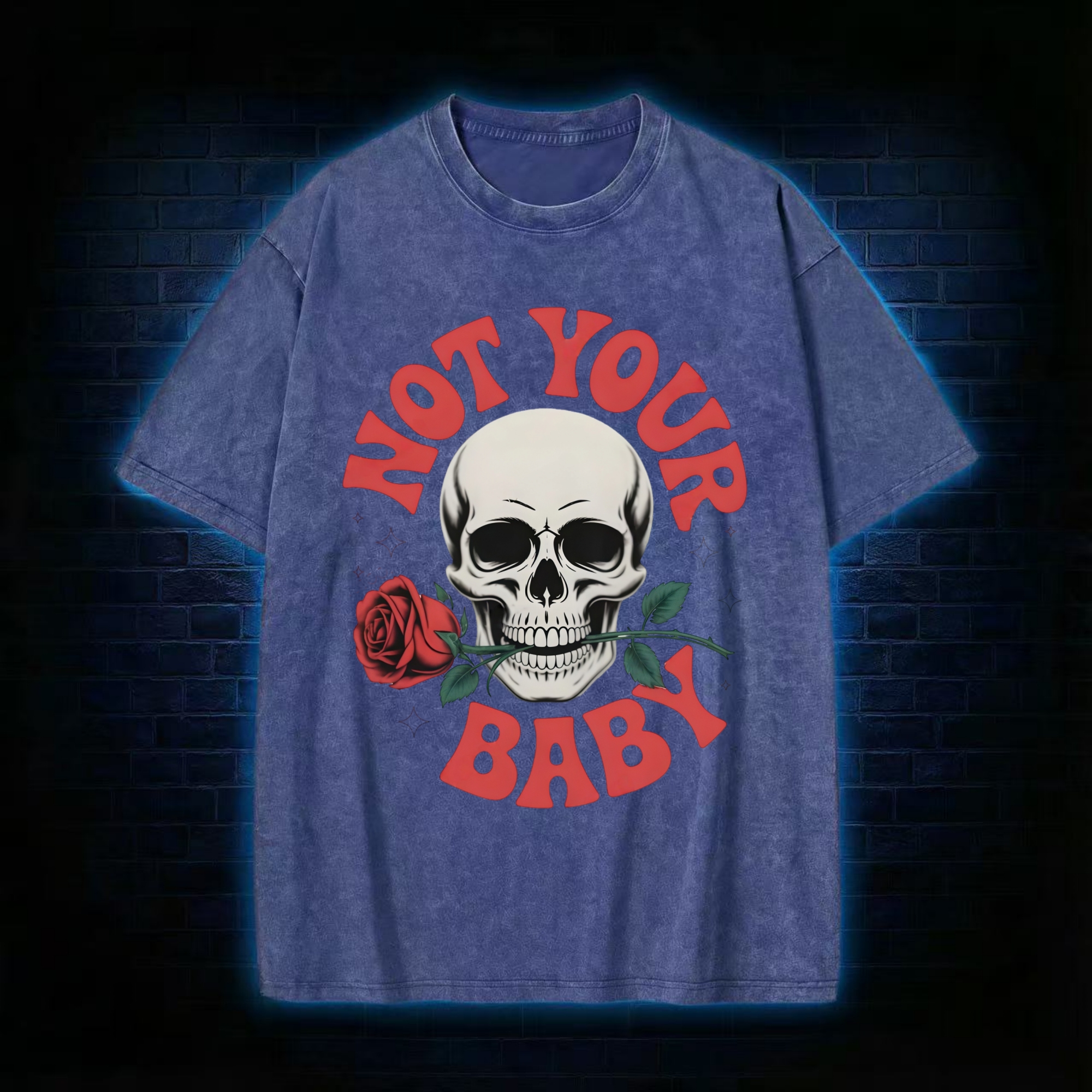 Not Your Baby Washed T-shirt