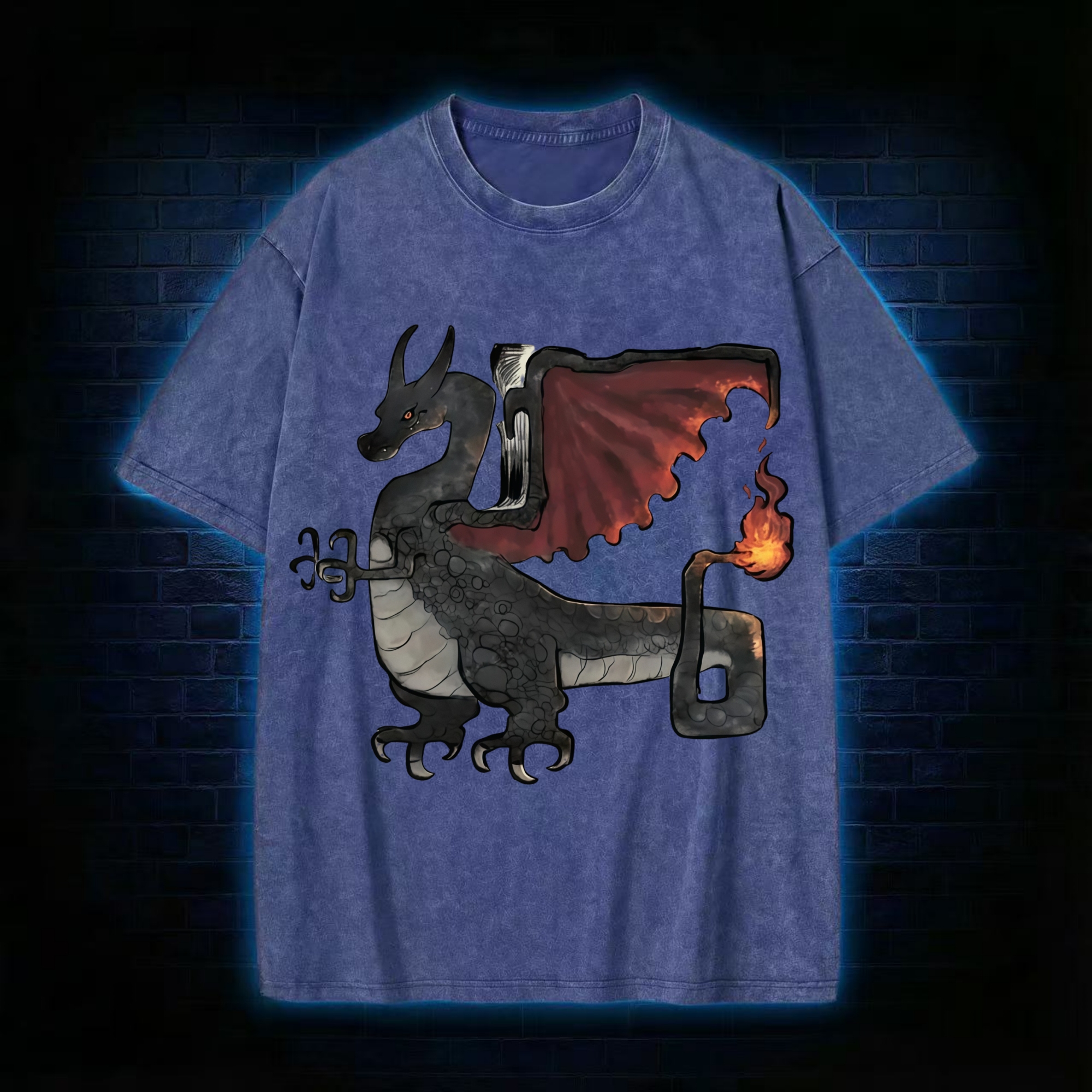 The Chuck Dragon Washed T-shirt