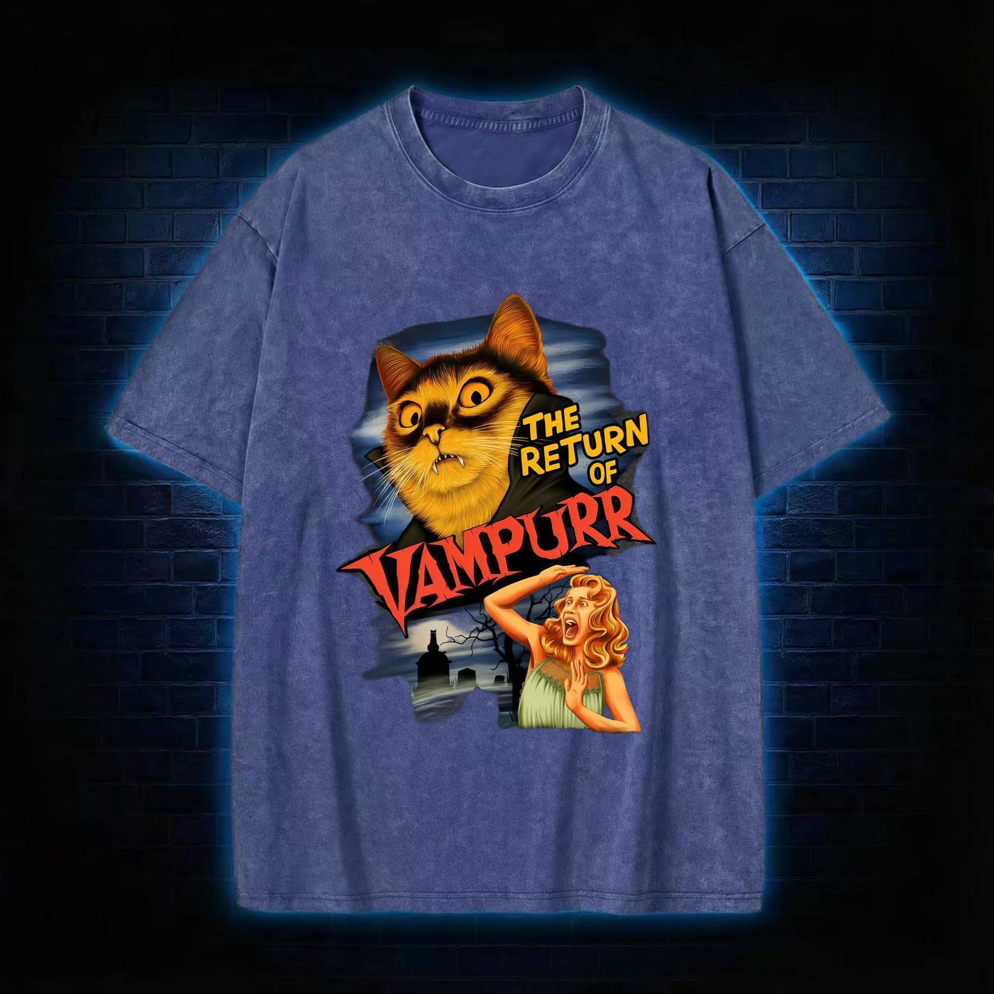 The Return Of Vampurr Washed T-shirt