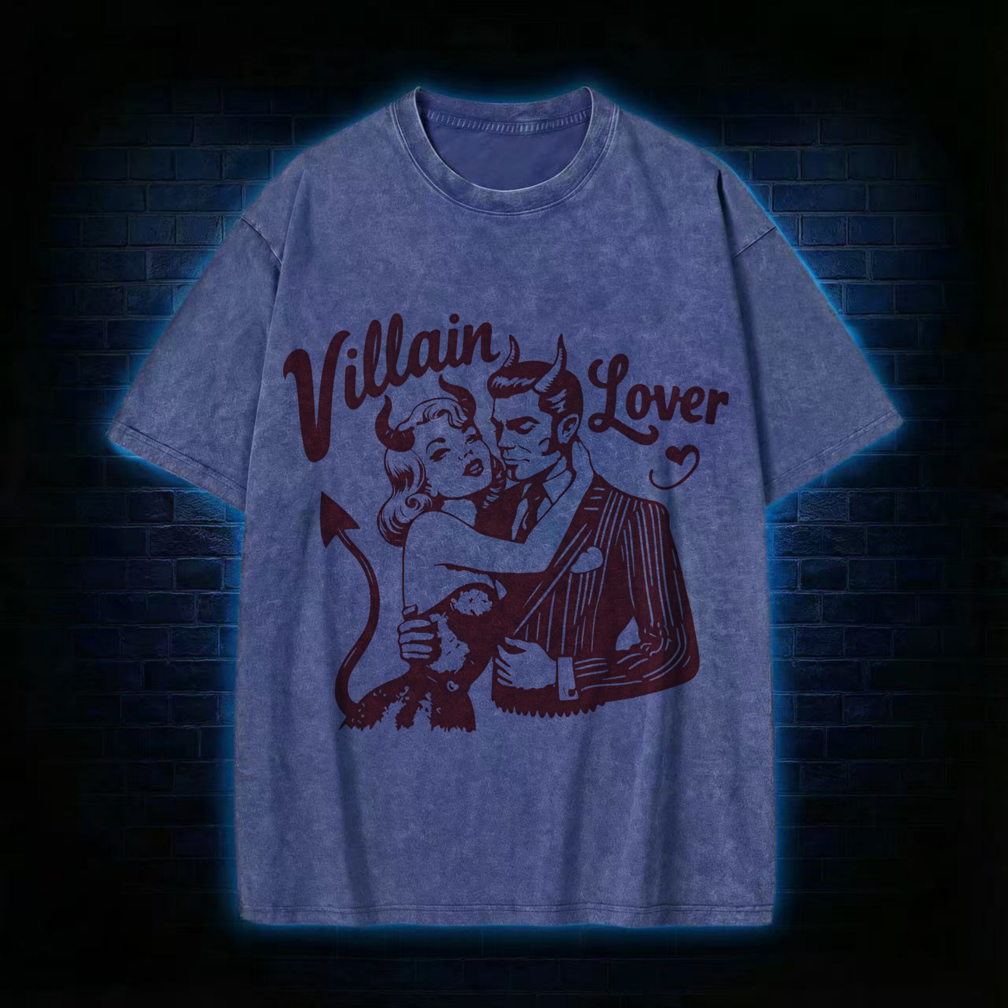 Villain Lover Washed T-shirt