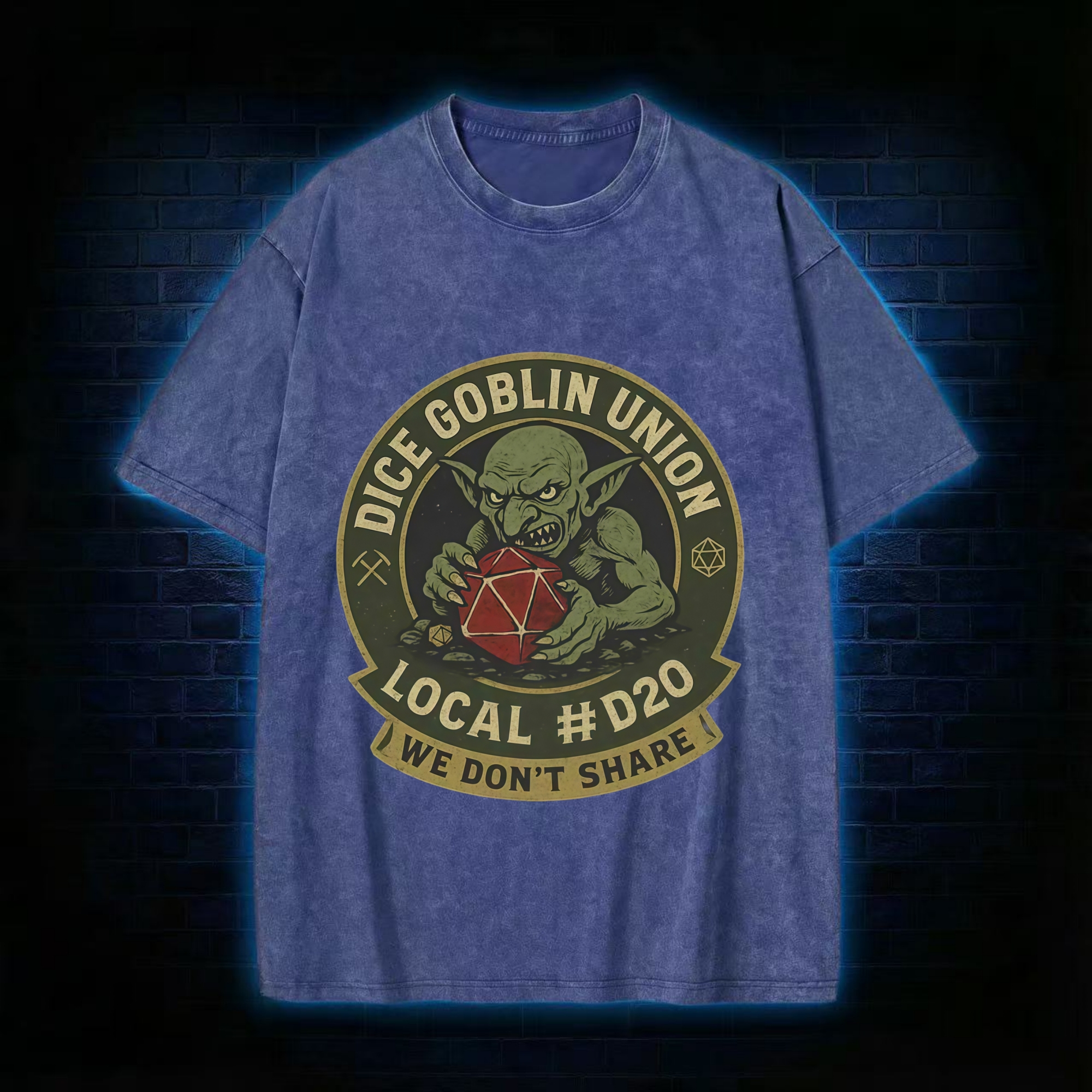 We Don't Share Washed T-shirt