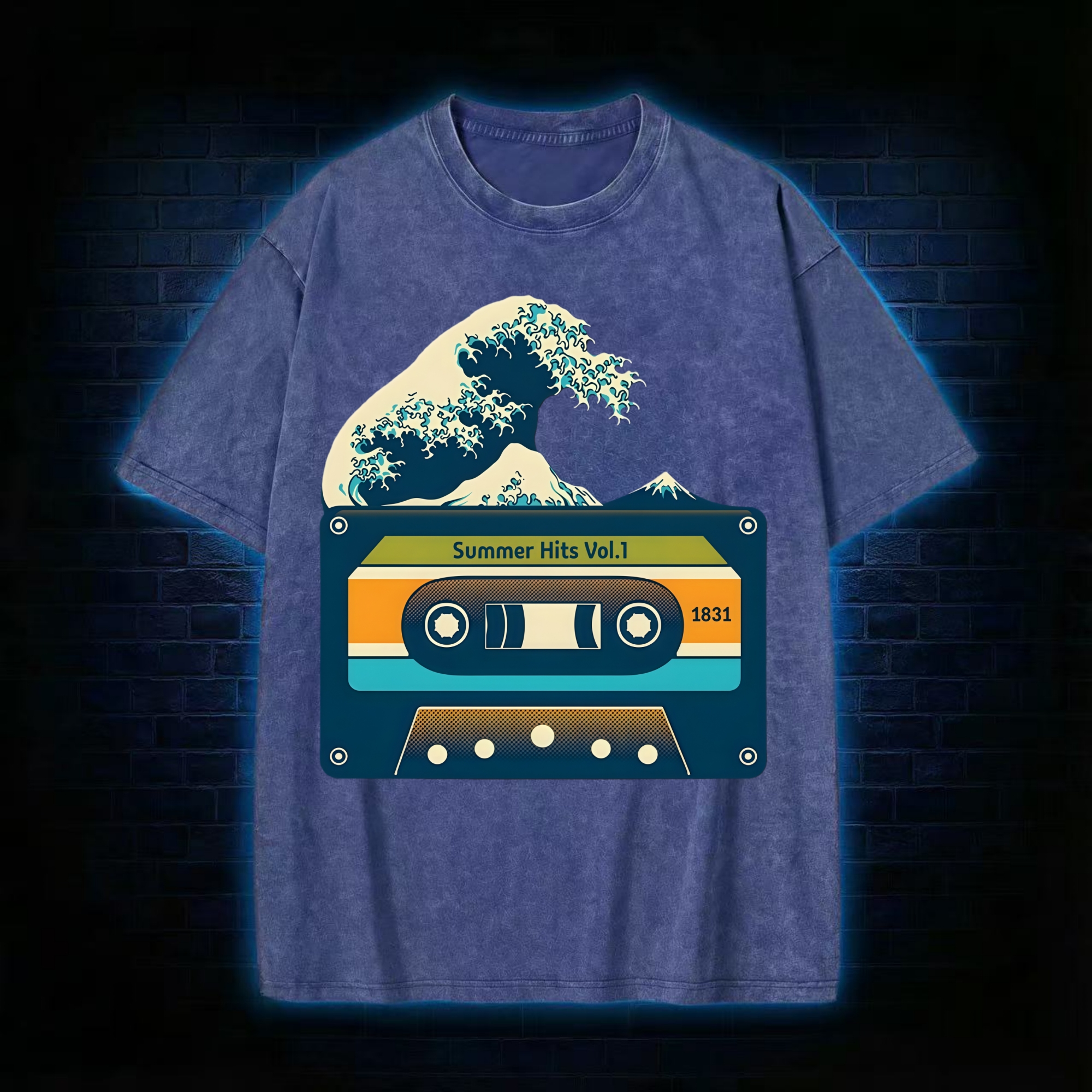Summer Hits Of Kanagawa Cassette T-shirt