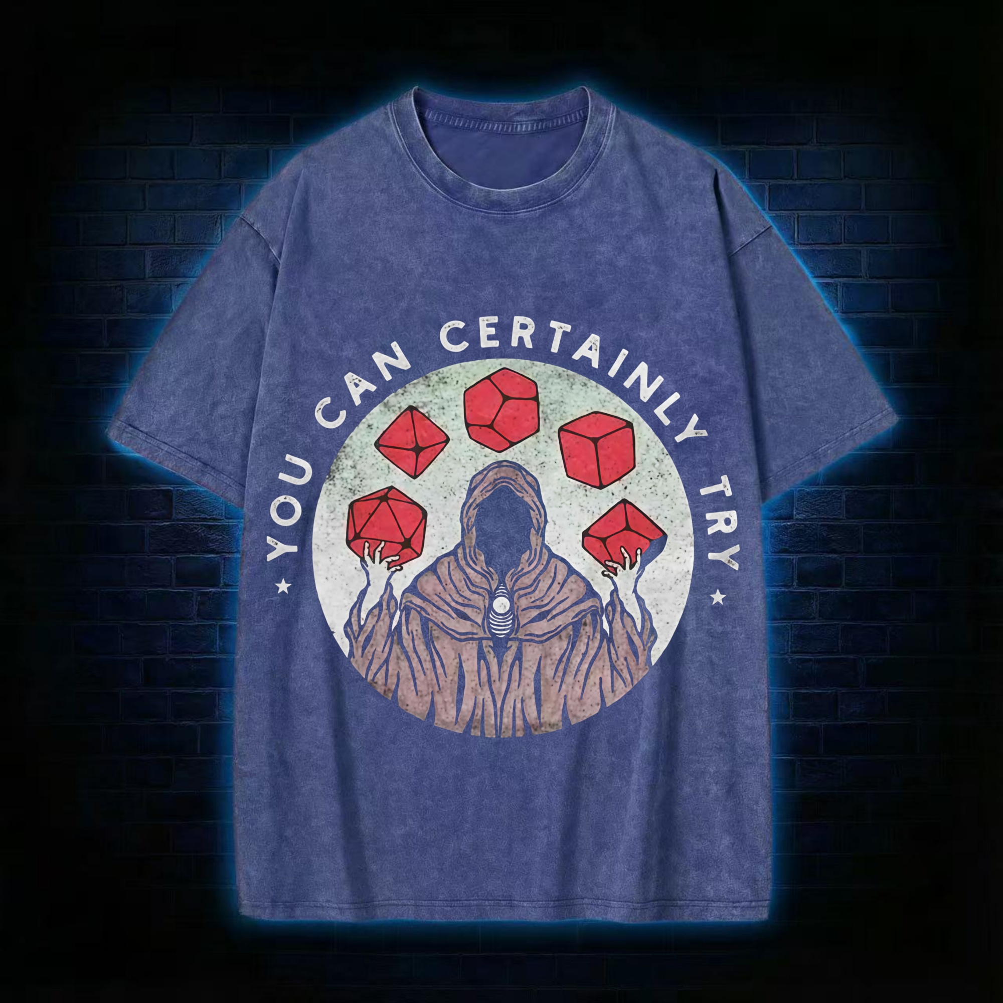 You Can Certainly Try Washed T-shirt