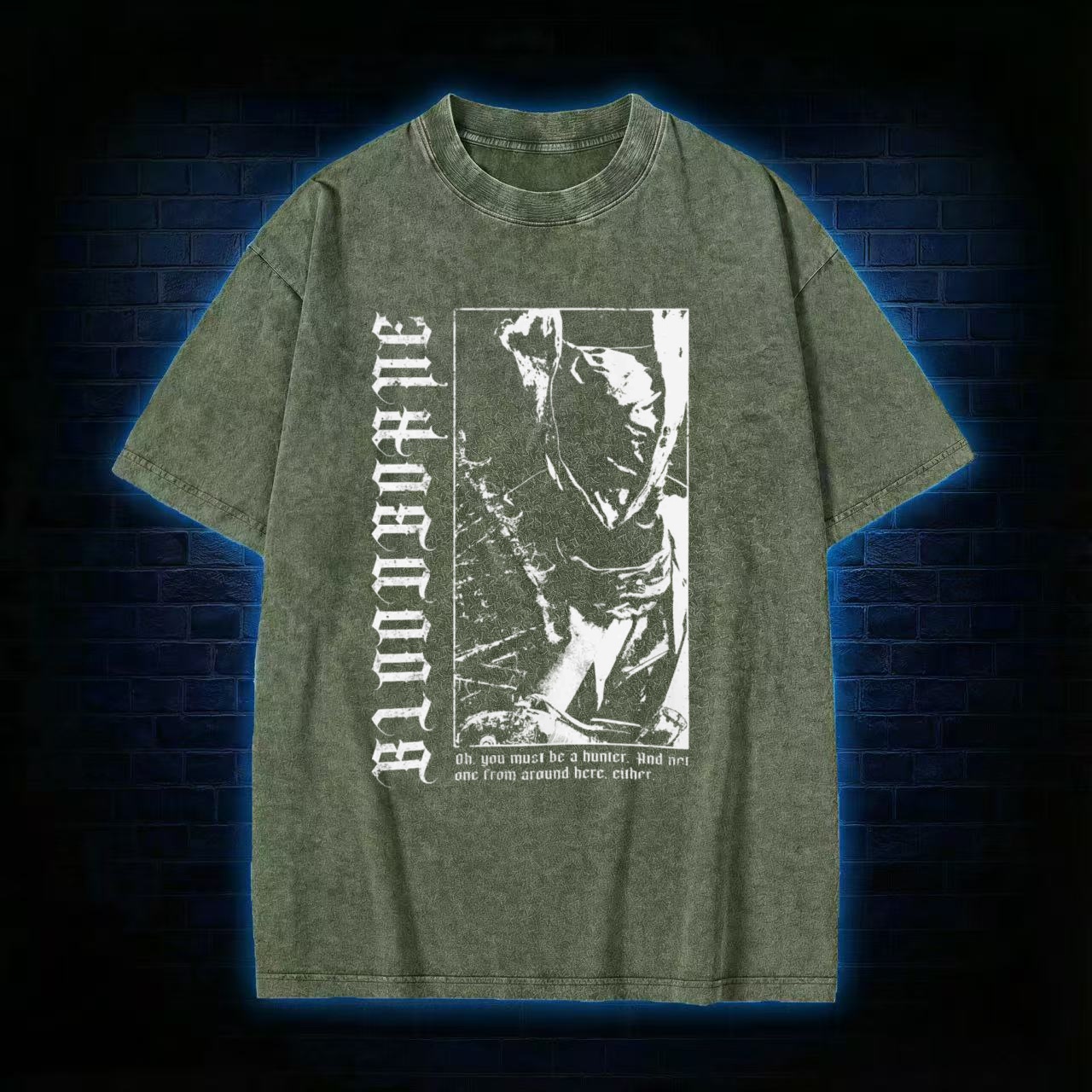 Oh You Must Be A Hunter Washed T-shirt