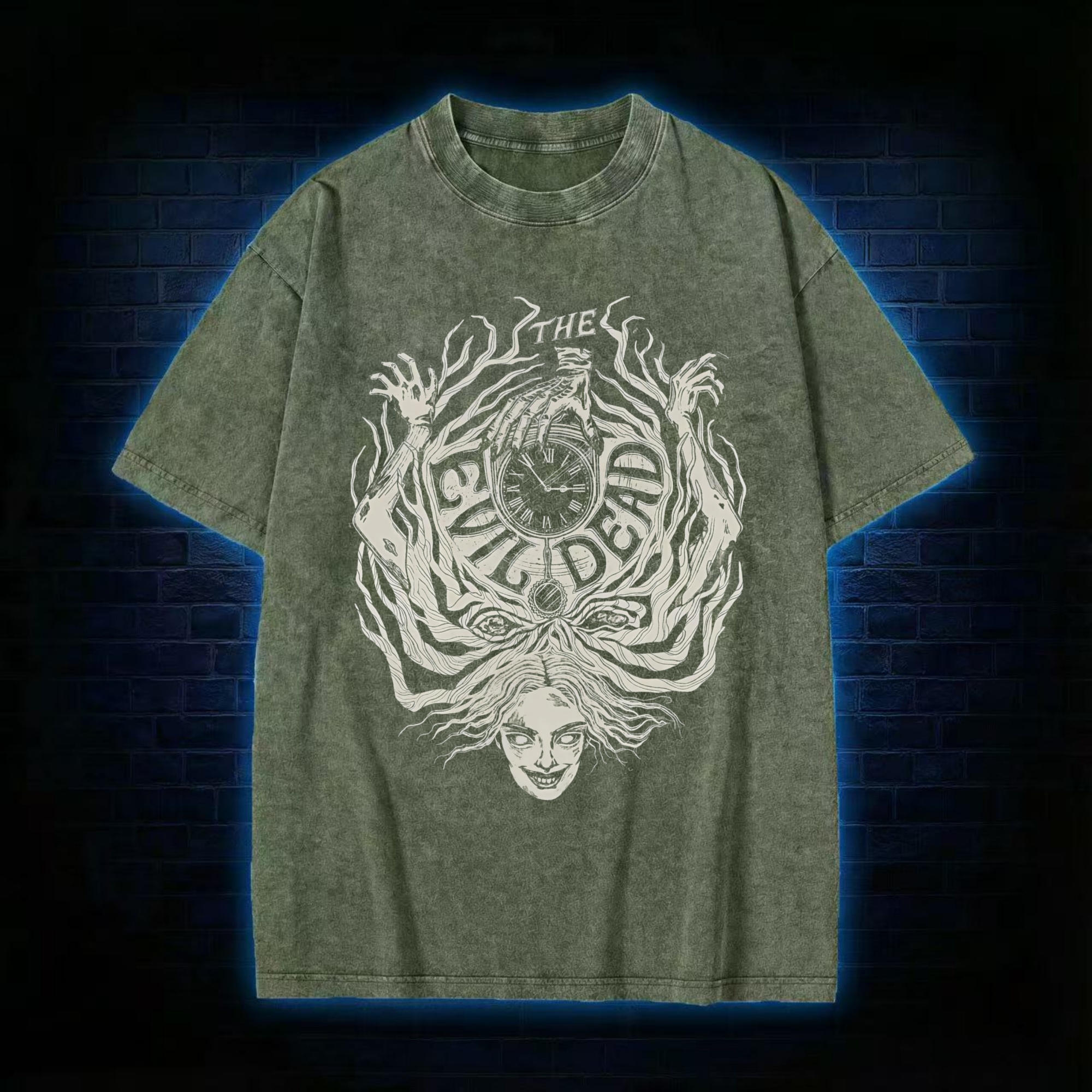 Deadite Terror Washed T-shirt