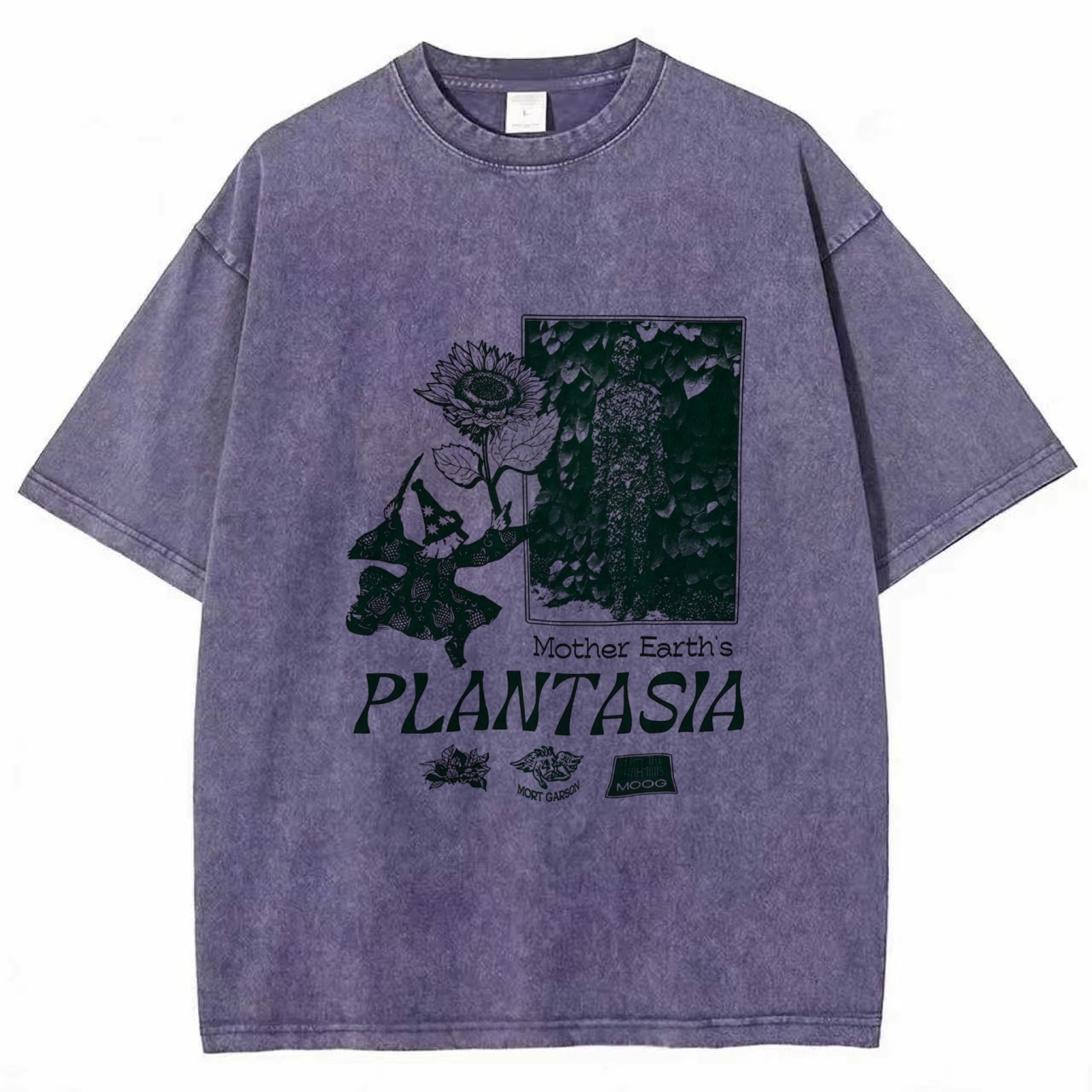 Earth's Plantasia Washed T-shirt