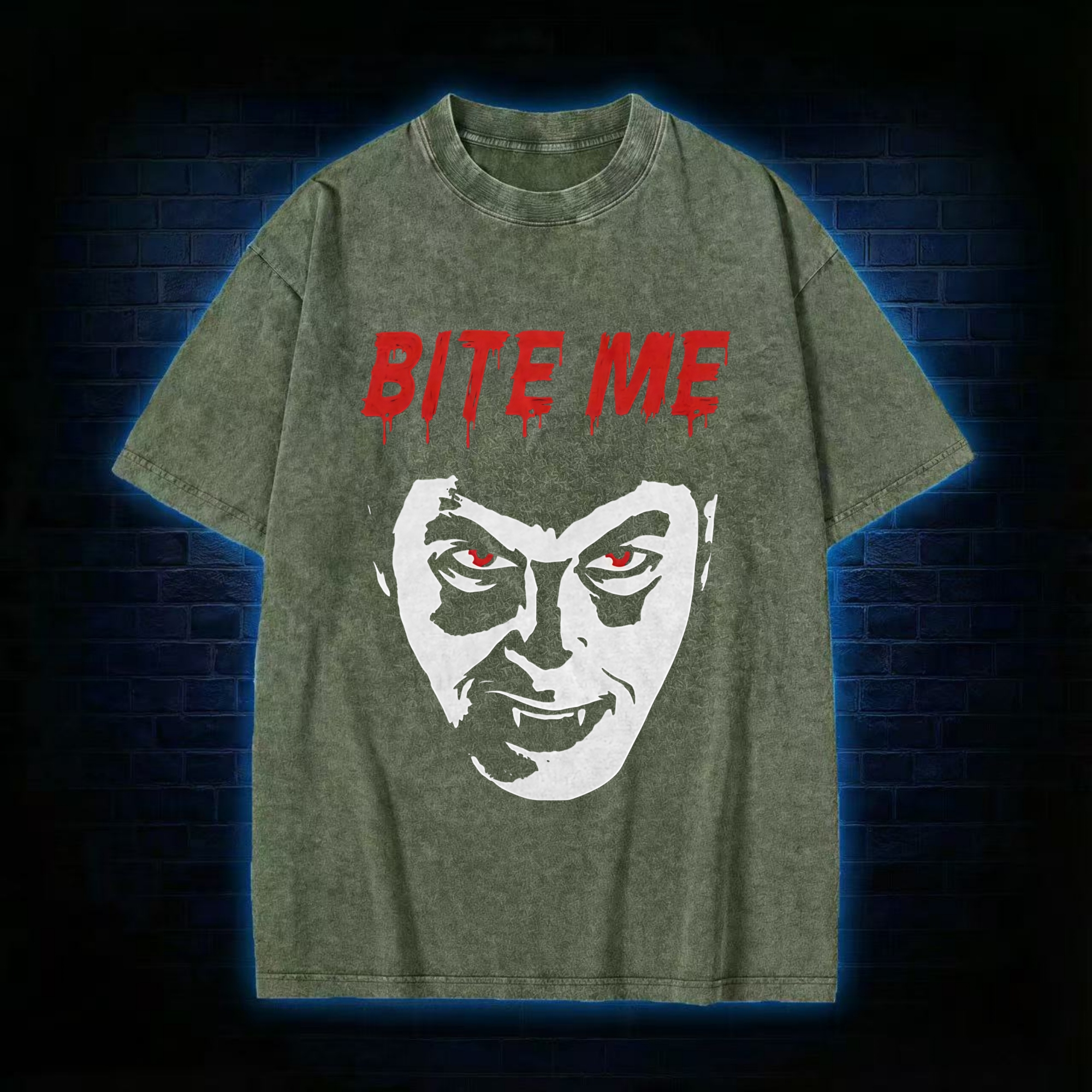 Bite Me Washed T-shirt