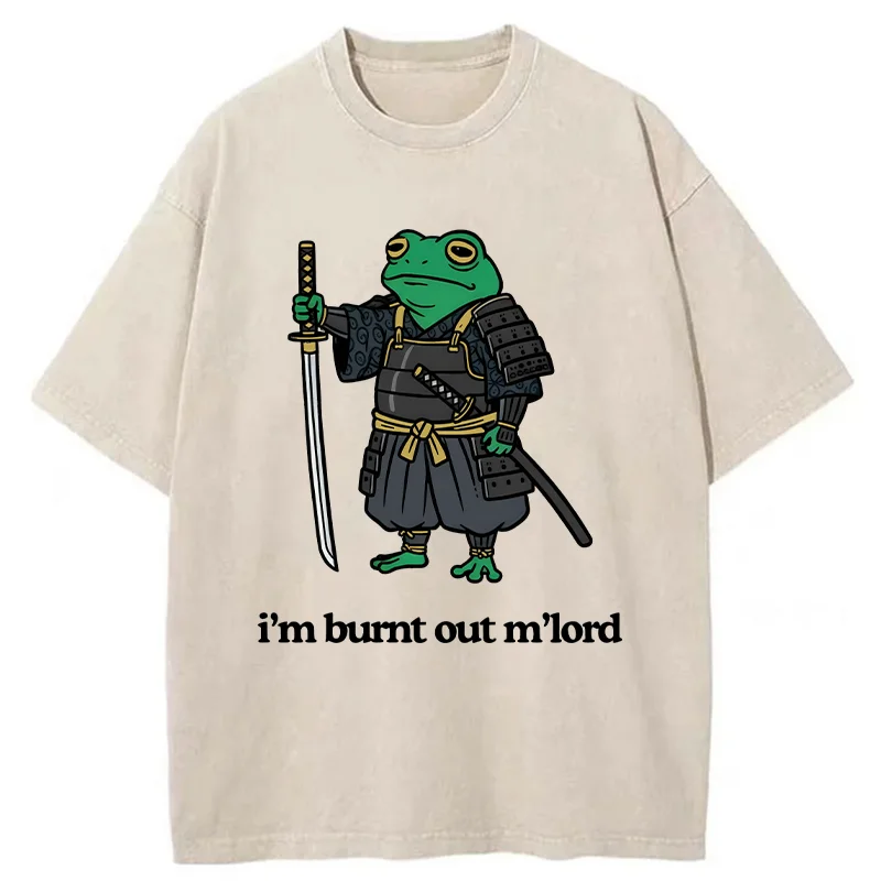 Tired Frog Washed T-Shirt