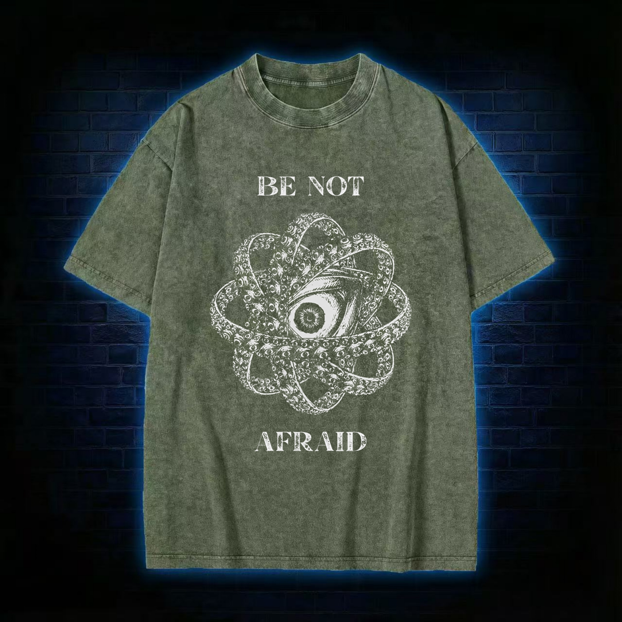 Be Not Afraid Washed T-shirt
