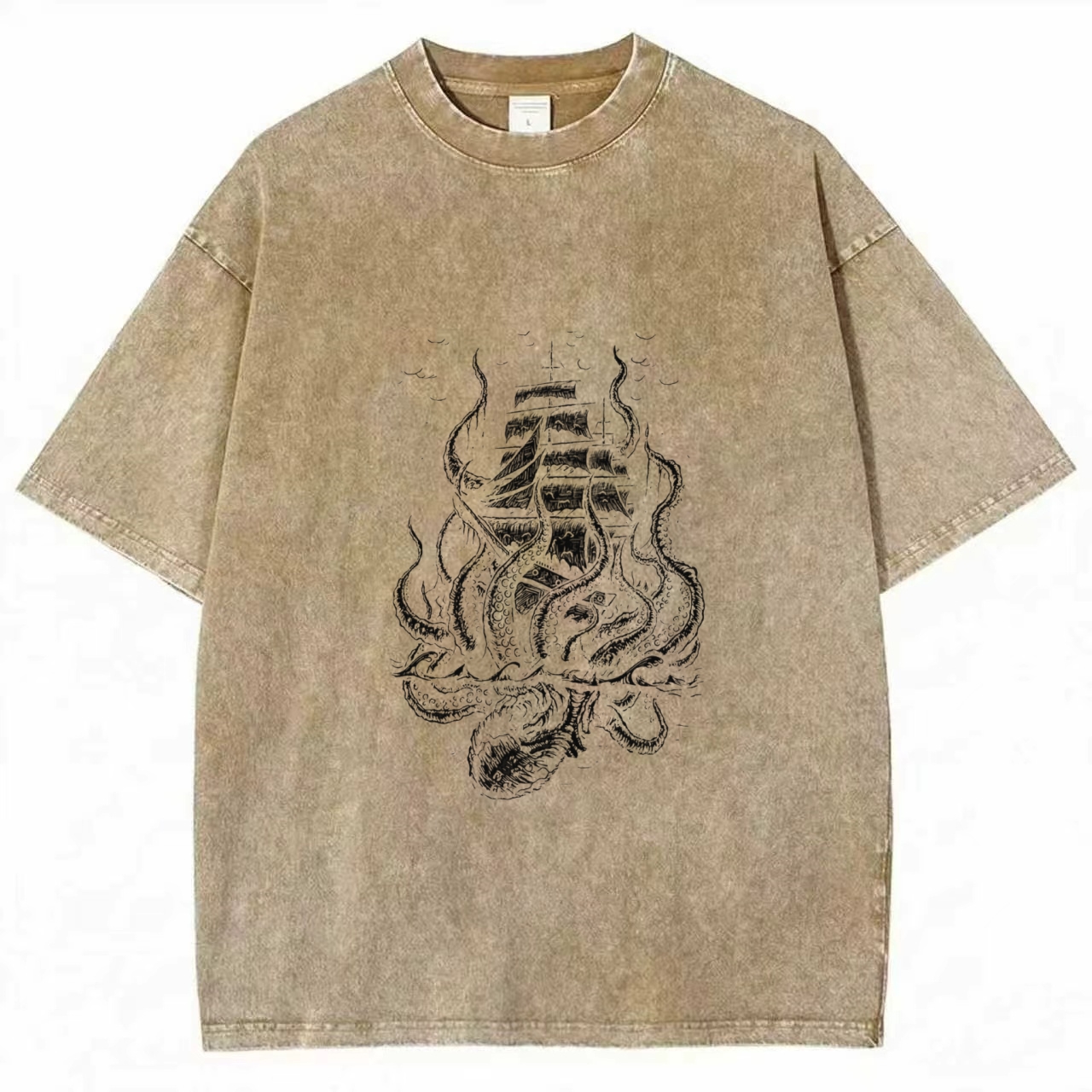 Cthulhu Mythos Washed T-Shirt