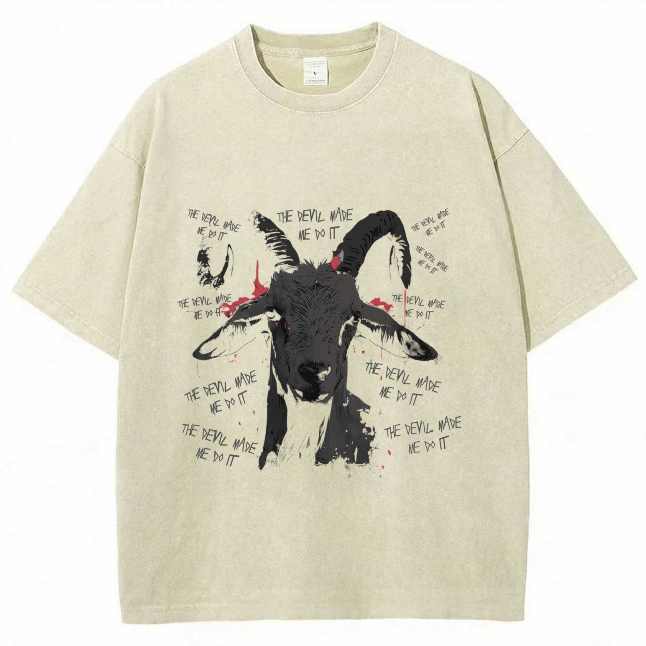 Evil Goat Washed T-shirt
