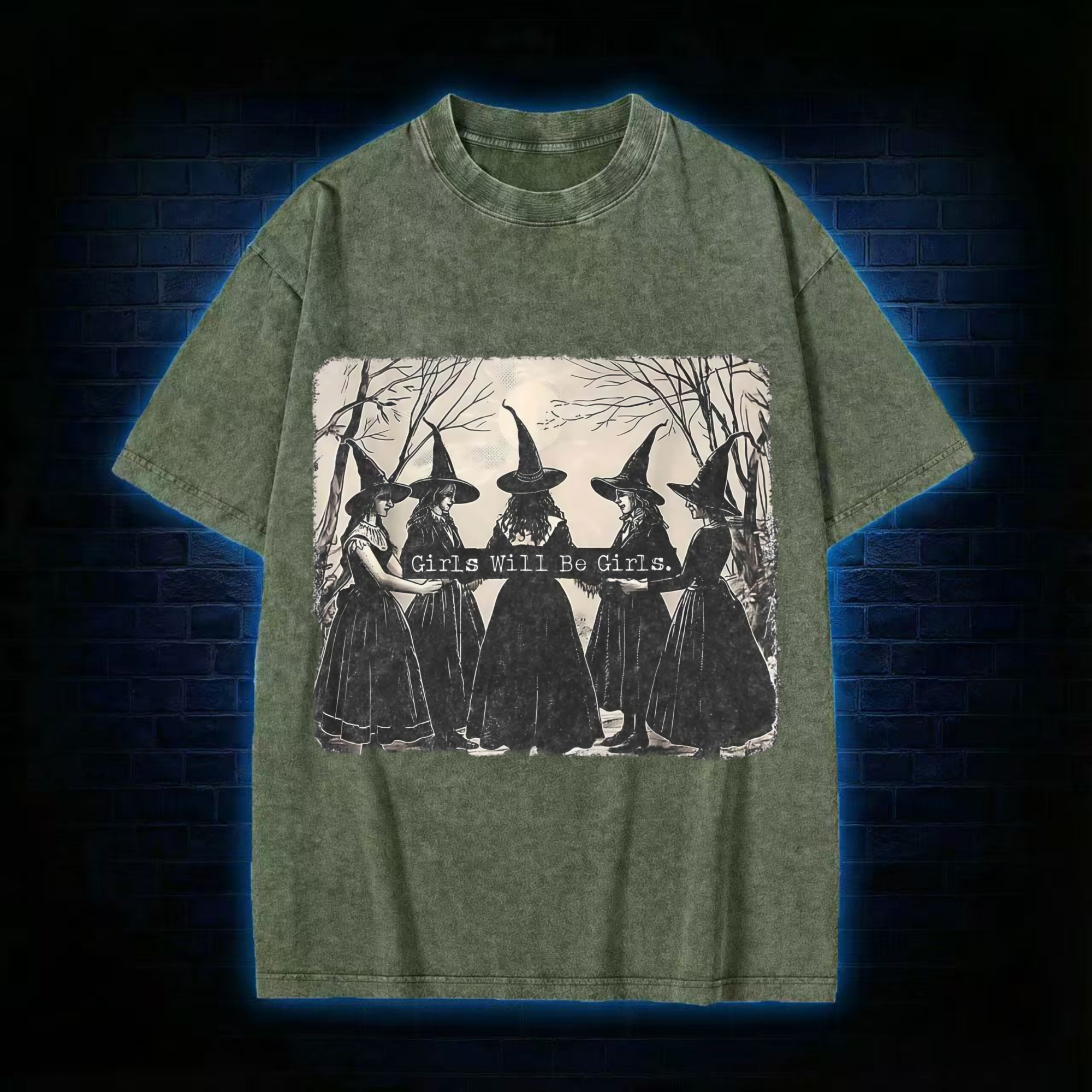Girl Will Be Girl Washed T-shirt