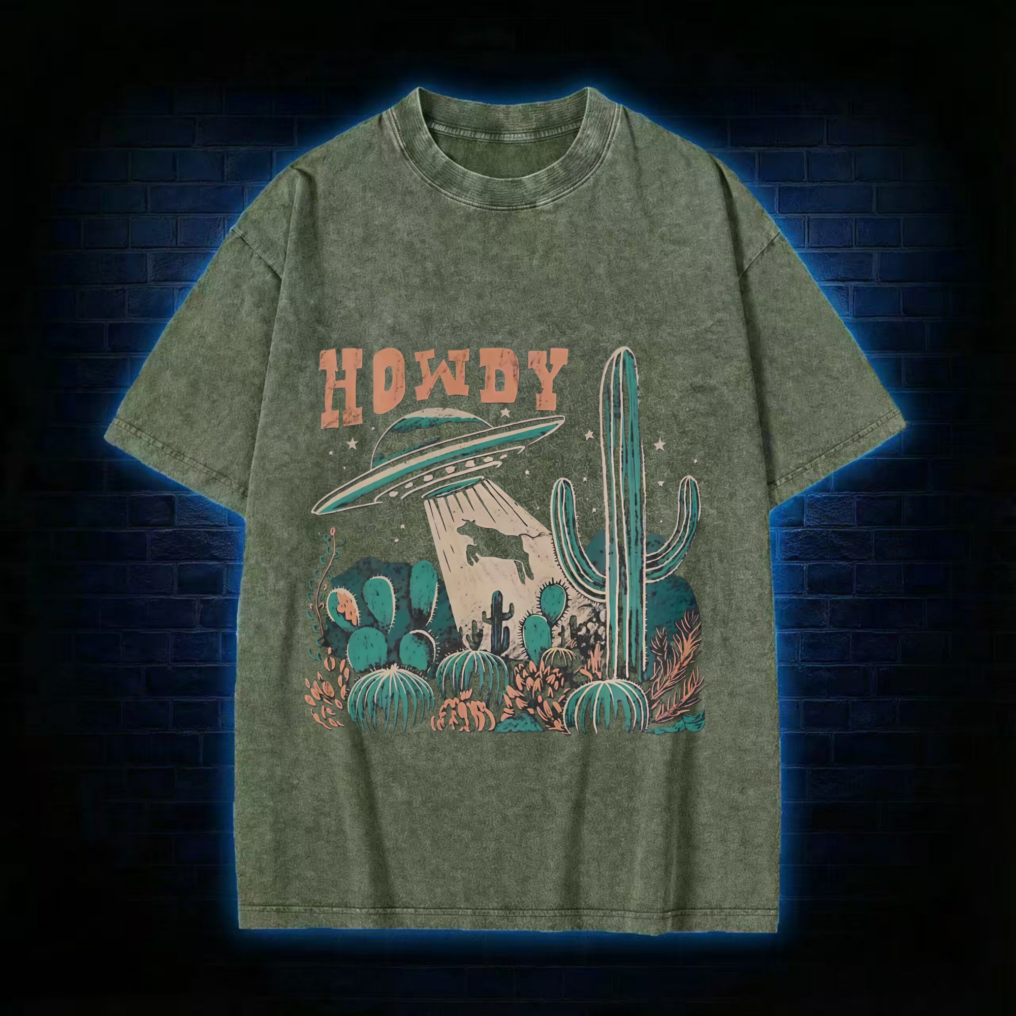 Howdy Washed T-shirt