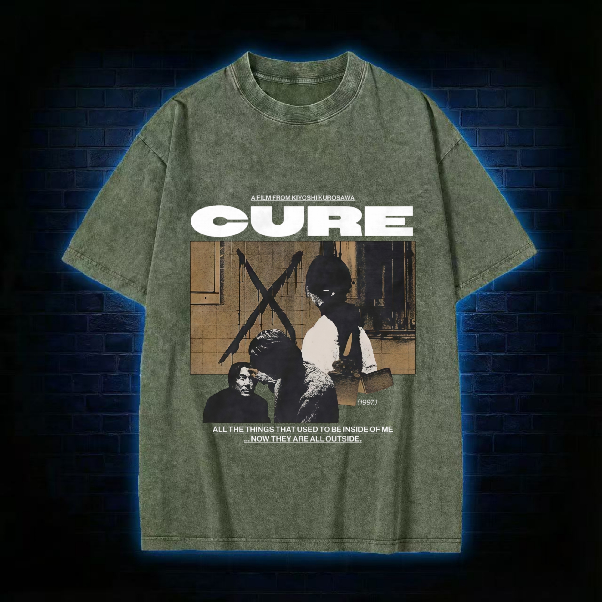 Cure Washed T-shirt