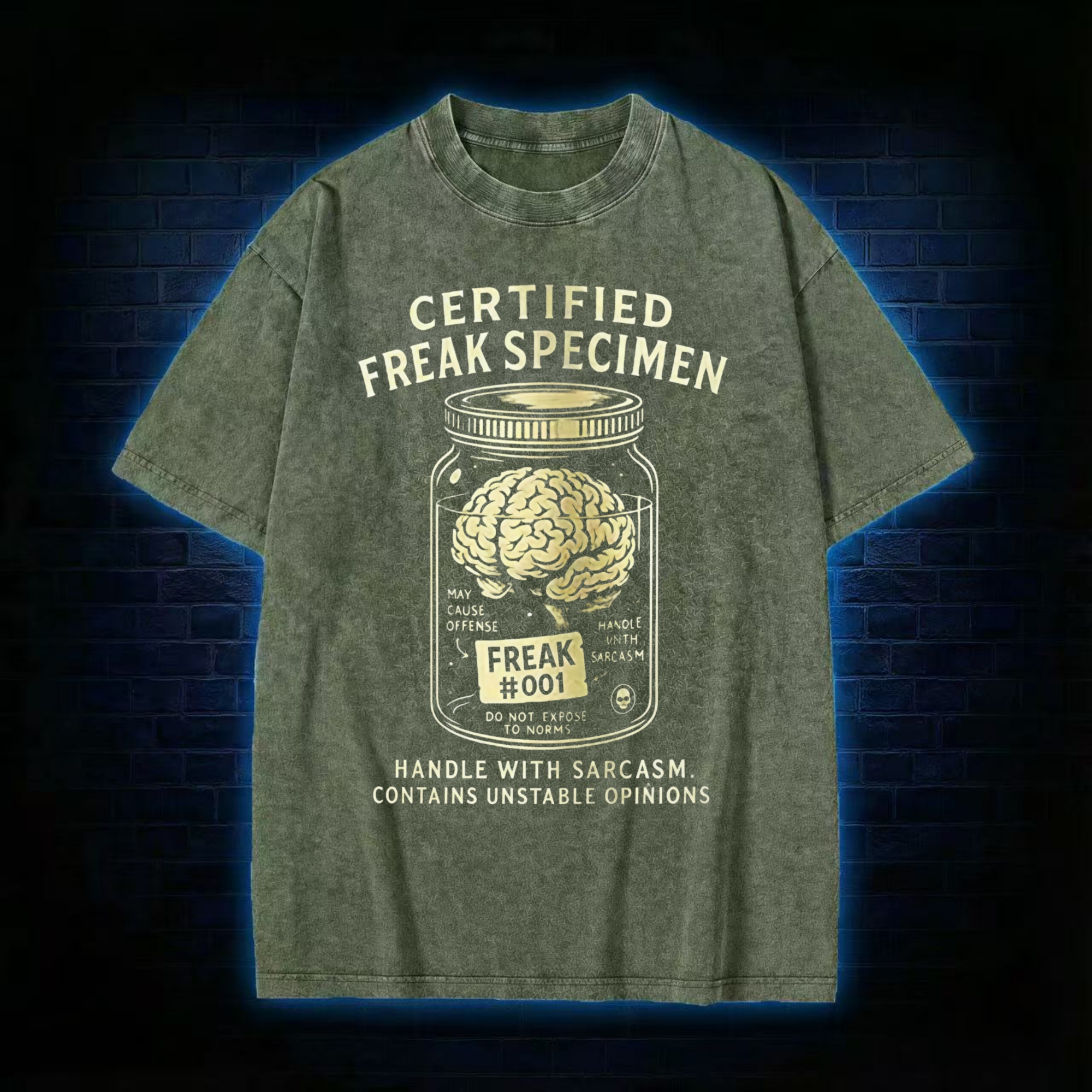Certified Freak Specimen Washed T-shirt