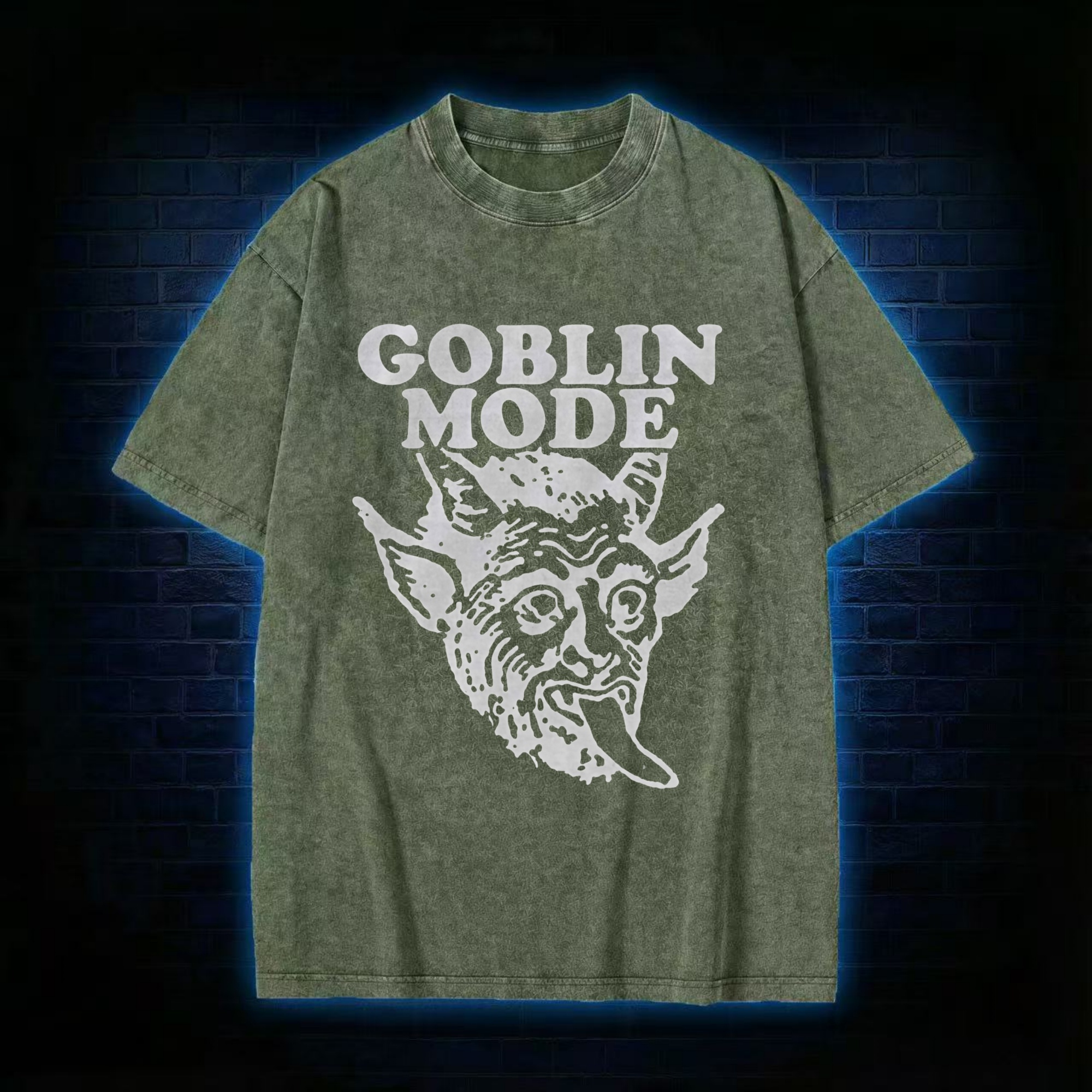 Goblin Mode Washed T-shirt