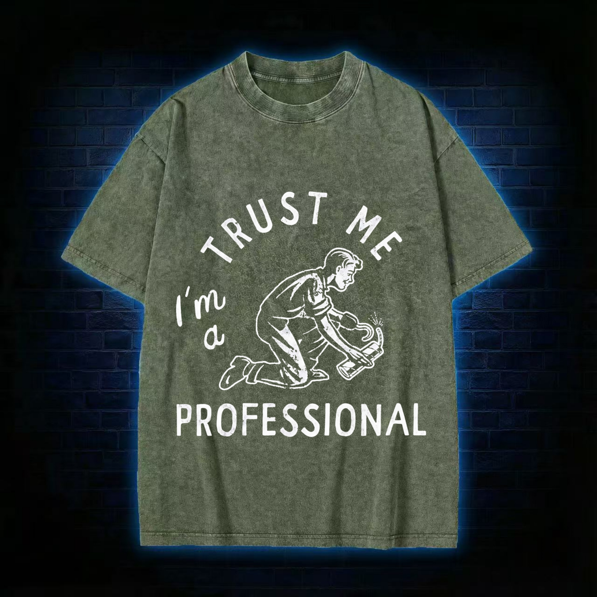 I'm a Professional Washed T-shirt