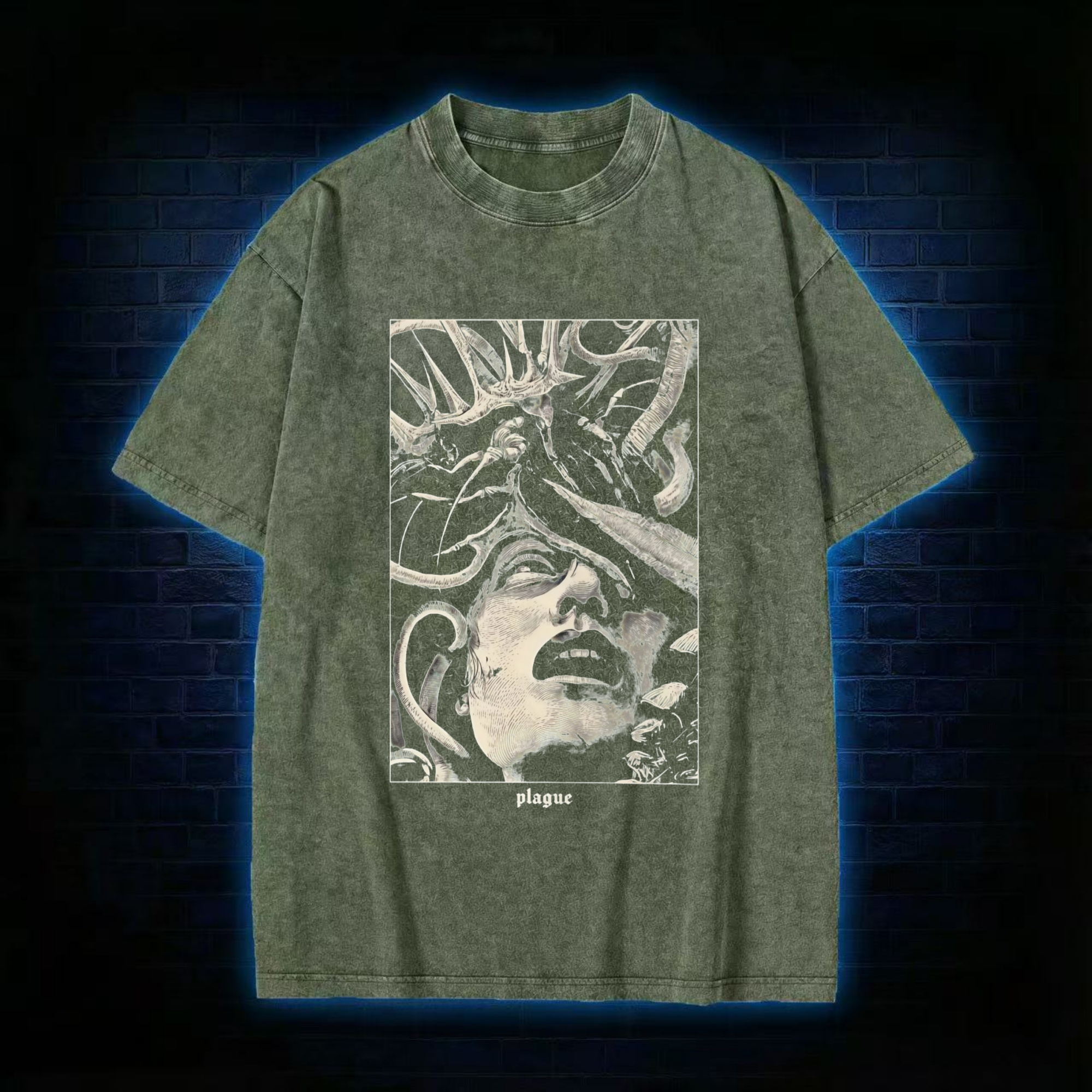 Plauge Washed T-shirt