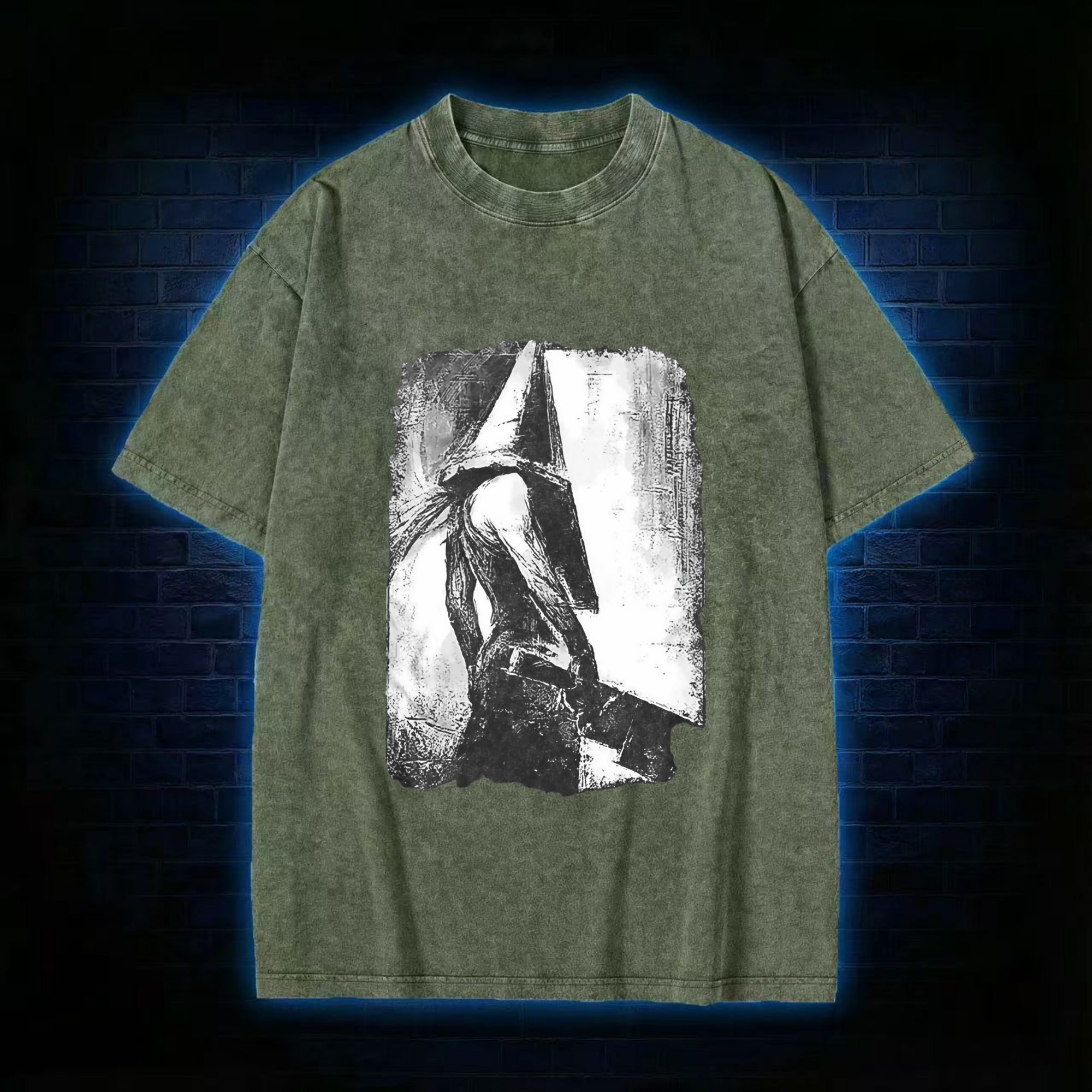 Pointy Man Washed T-shirt