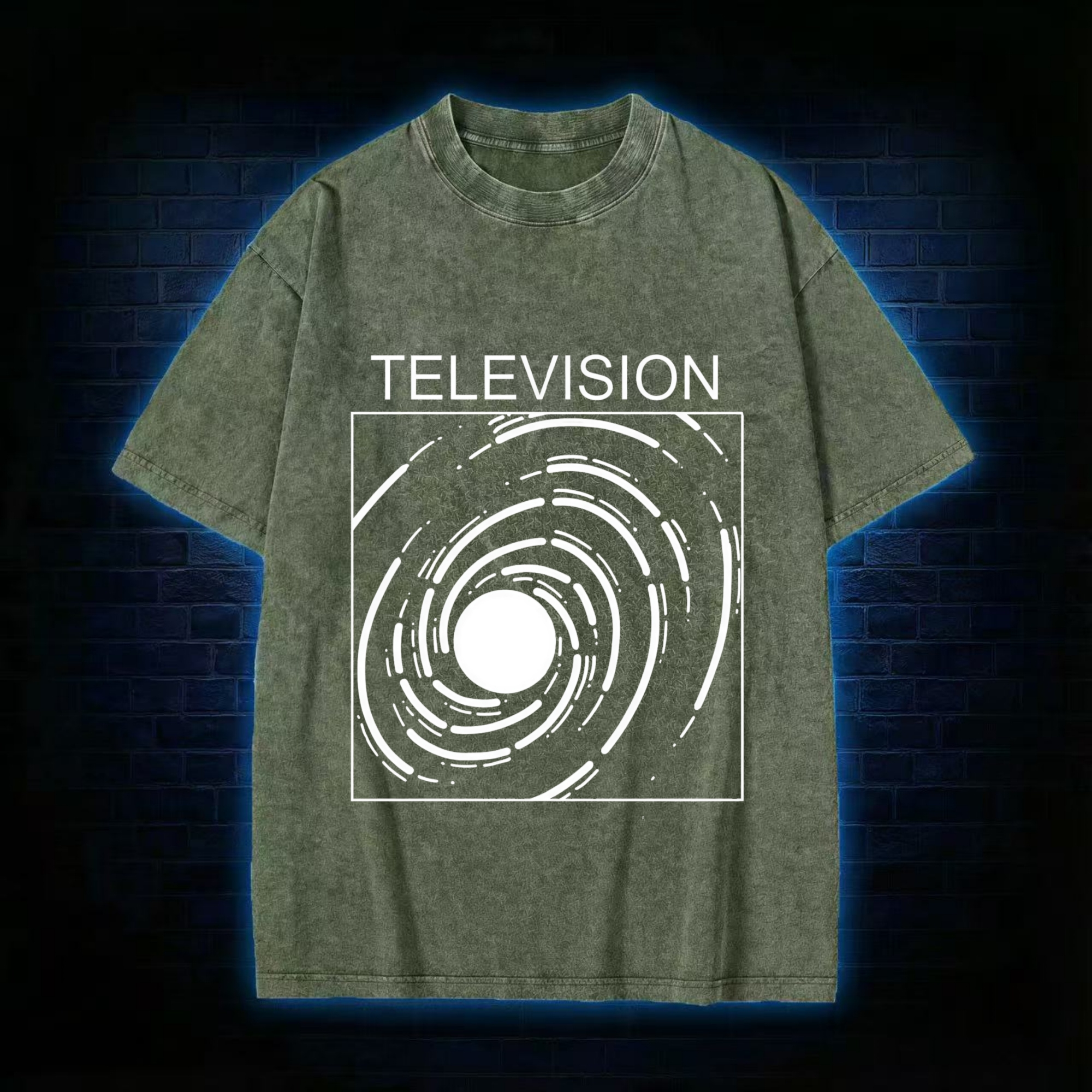 Television Washed T-shirt
