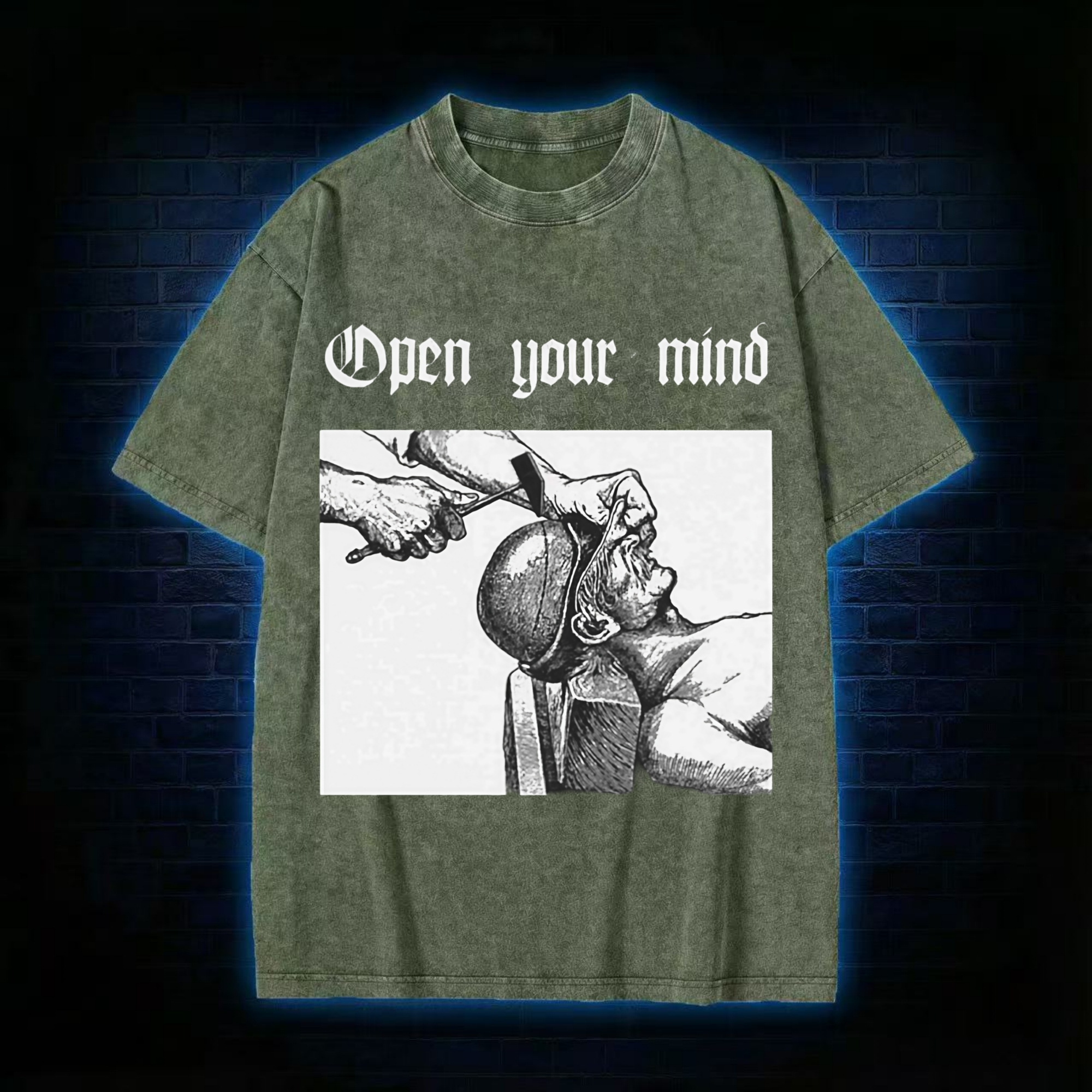 Open Your Mind Washed T-shirt
