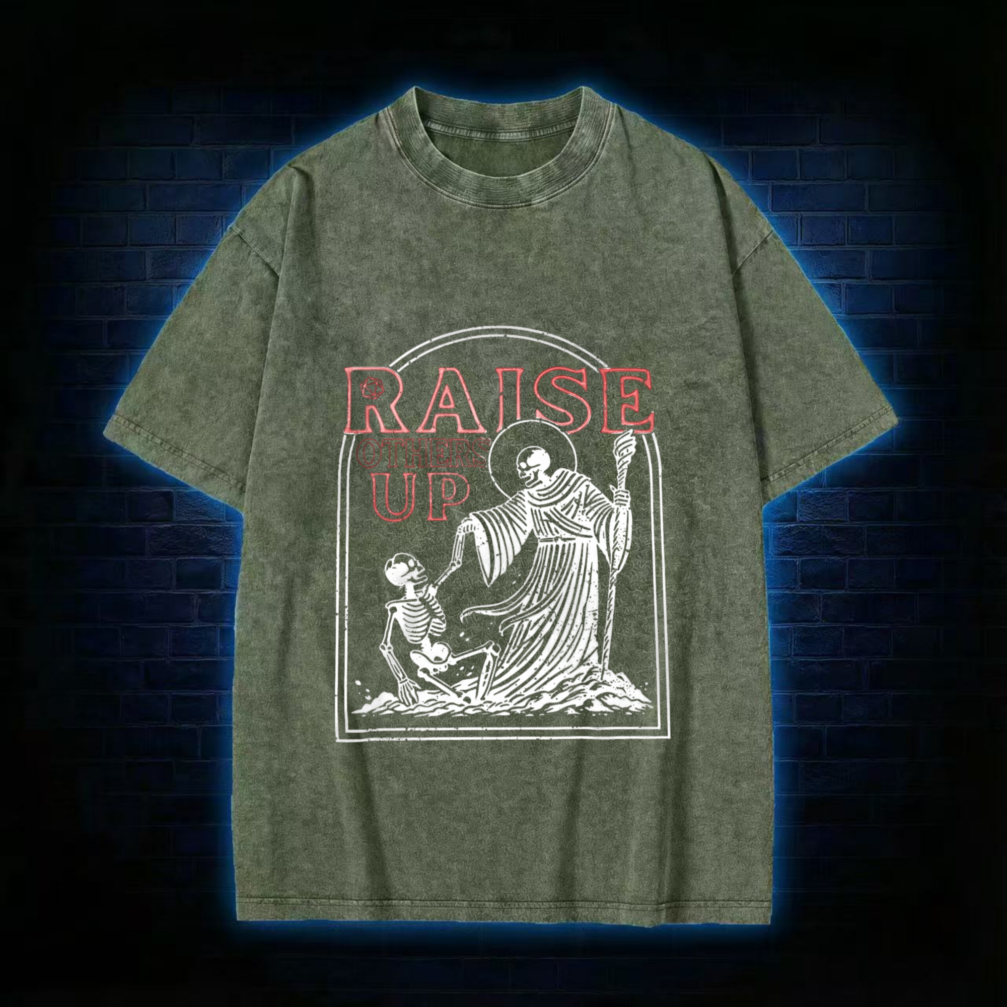 Raise Others Up Washed T-shirt