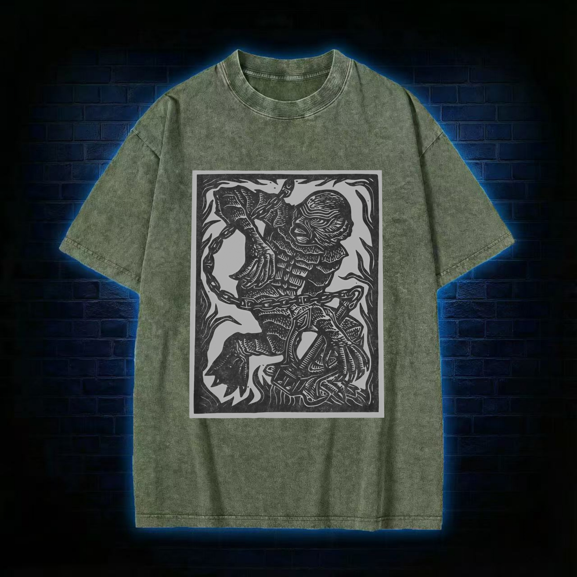 The Creature Washed T-shirt
