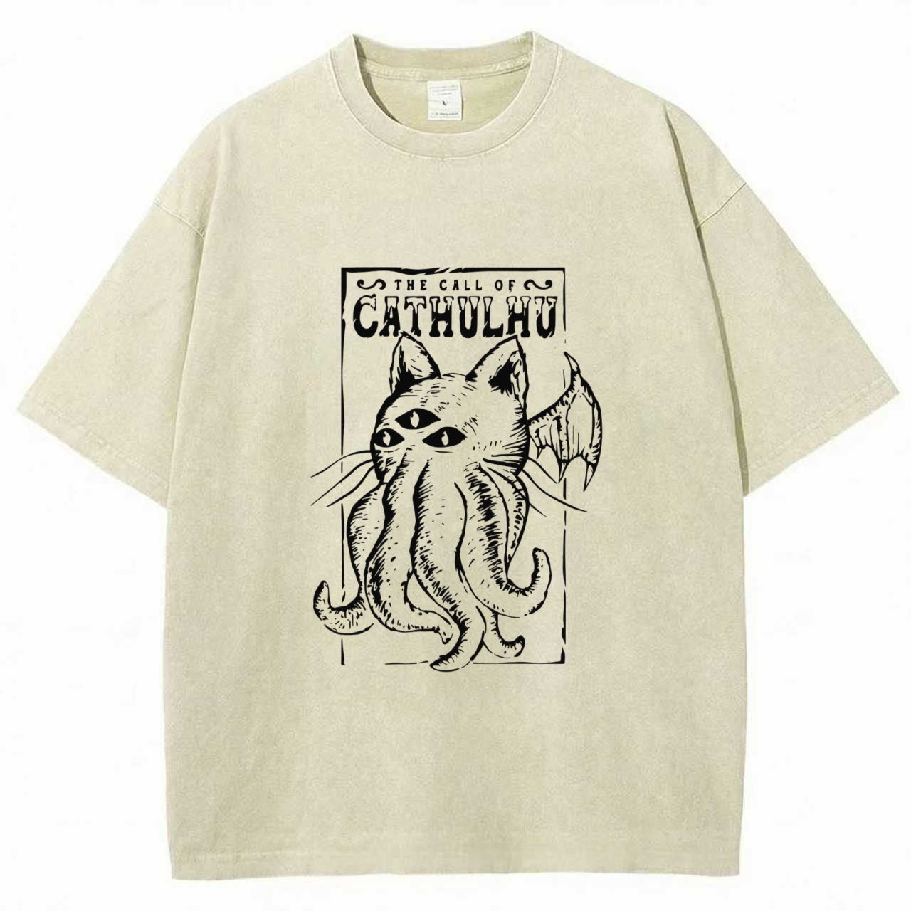 The Call Of Cathulhu Essential Washed T-Shirt