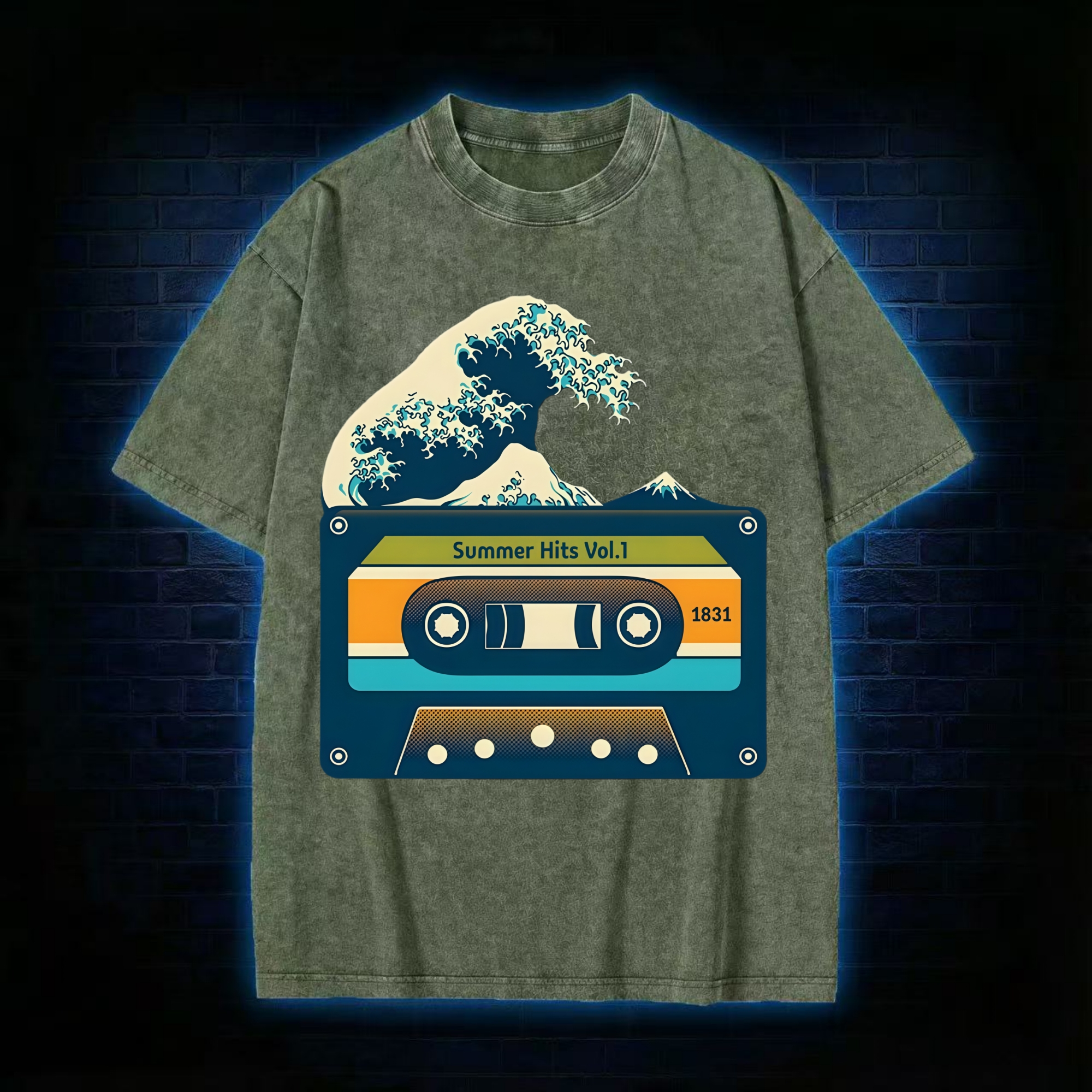 Summer Hits Of Kanagawa Cassette T-shirt