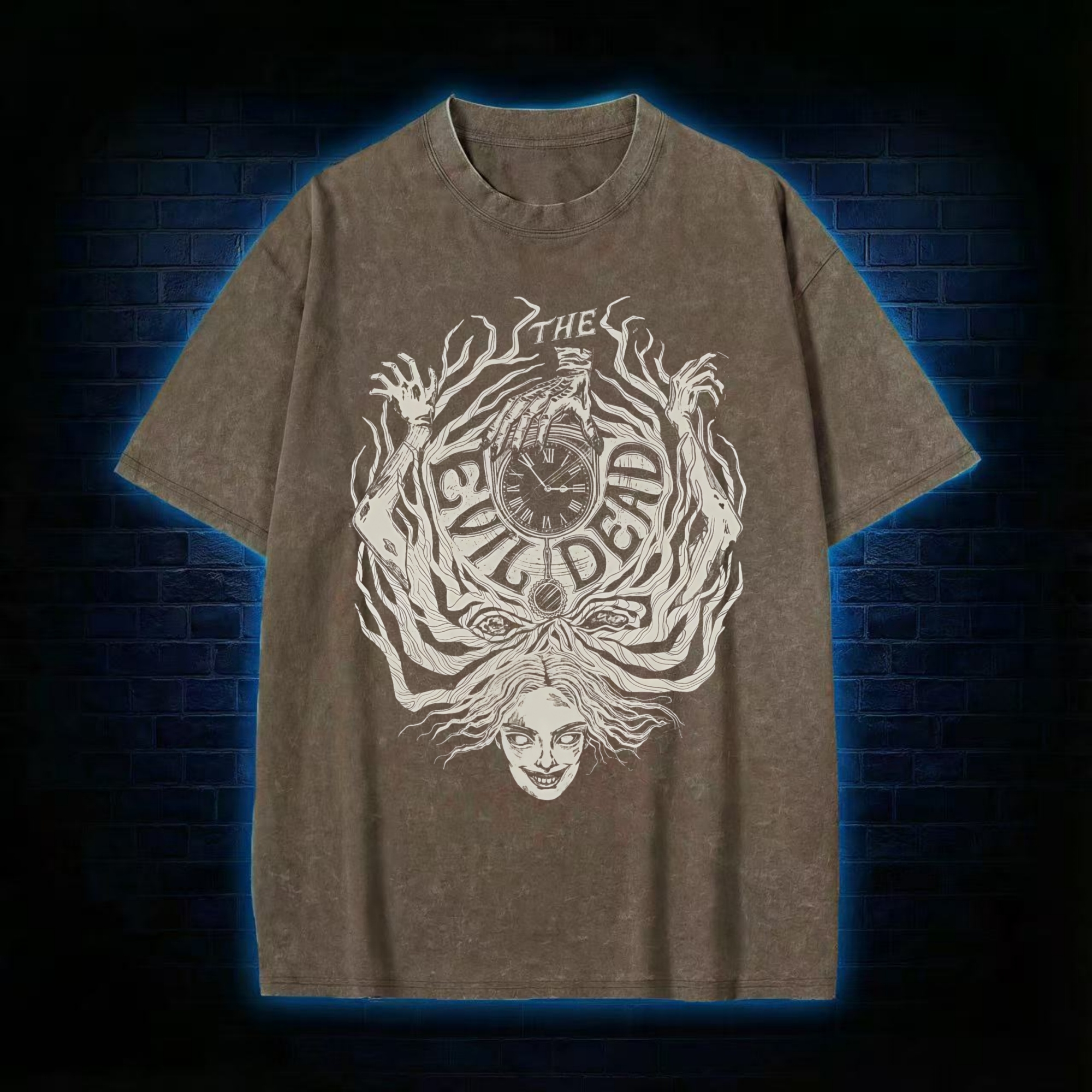 Deadite Terror Washed T-shirt