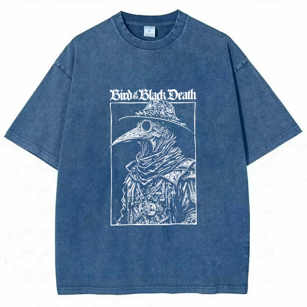 Bird of The Black Death Washed T-shirt