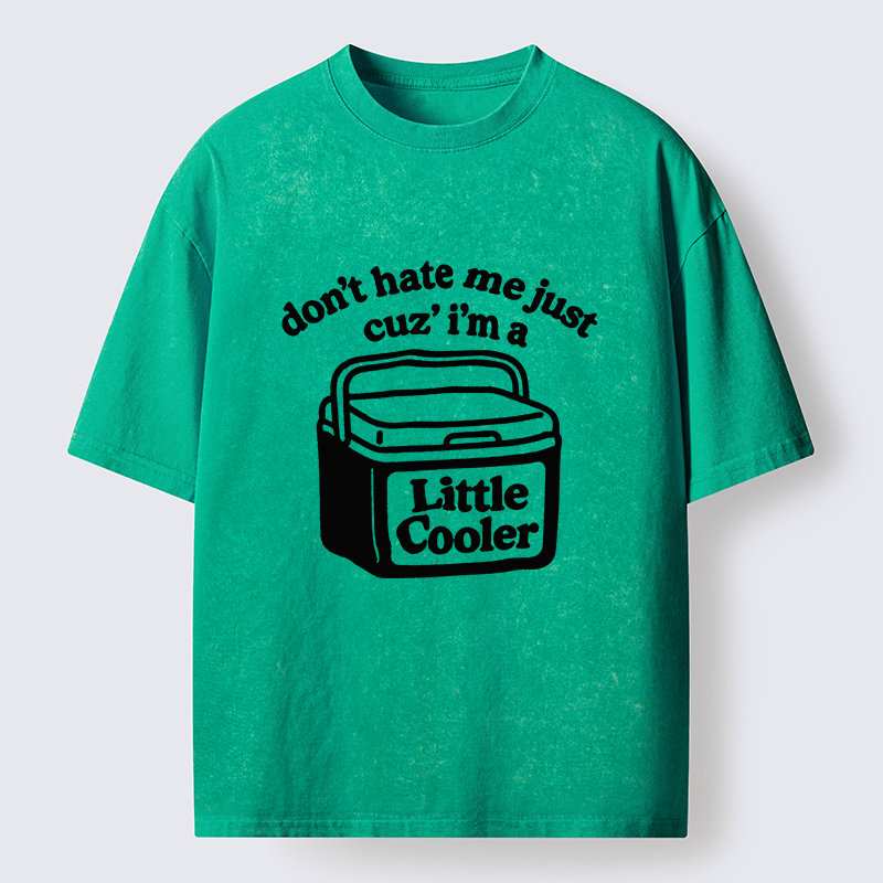  Little Cooler Funny Washed T-Shirt