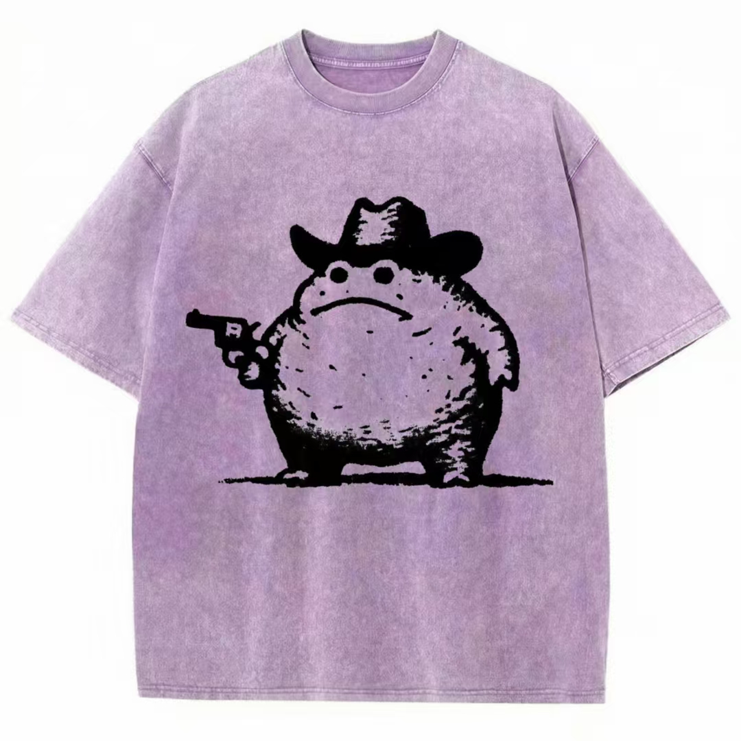 Cowboy Toad Washed T-shirt