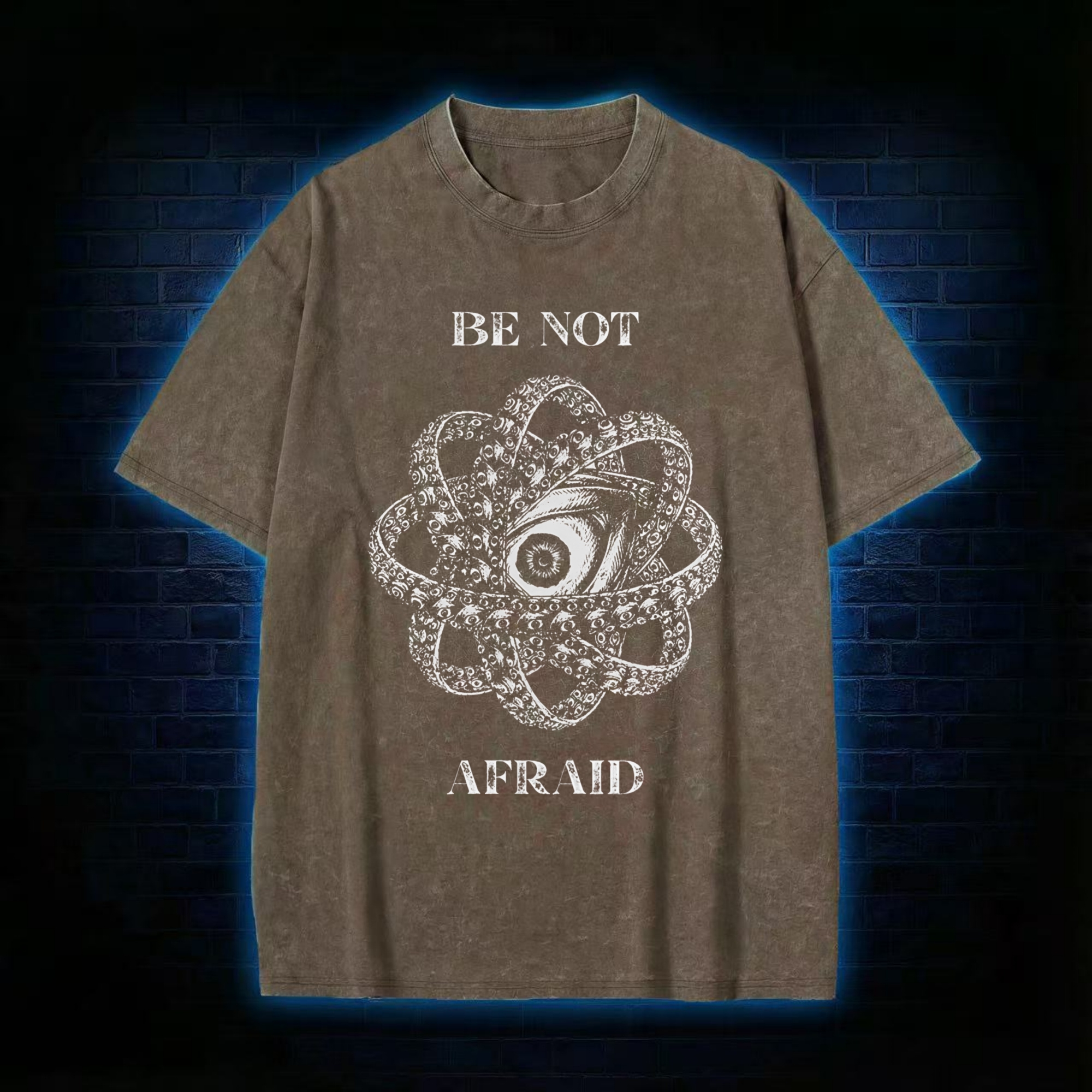 Be Not Afraid Washed T-shirt
